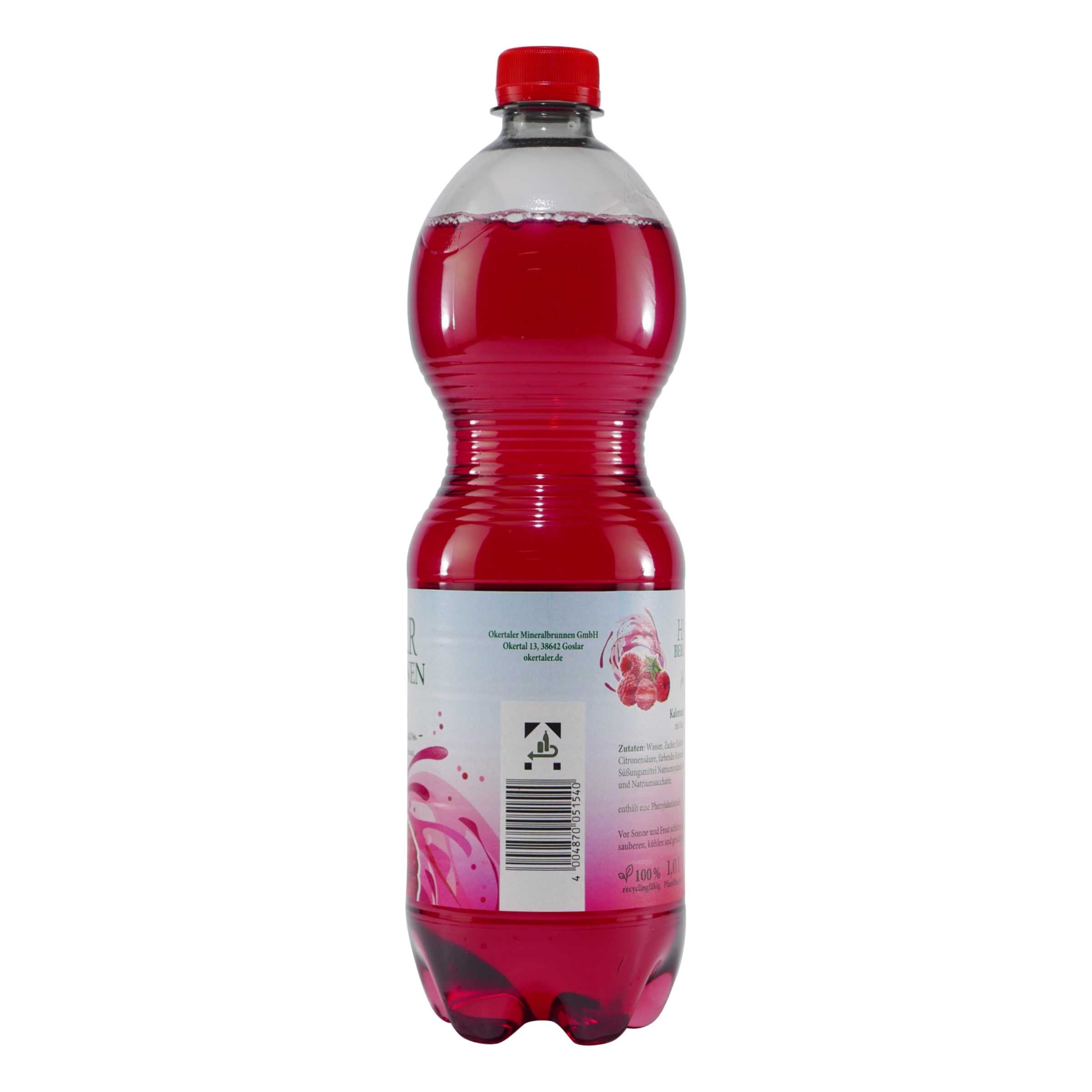 Harzer Bergbrunnen Himbeer-Brause (6 x 1,0L )