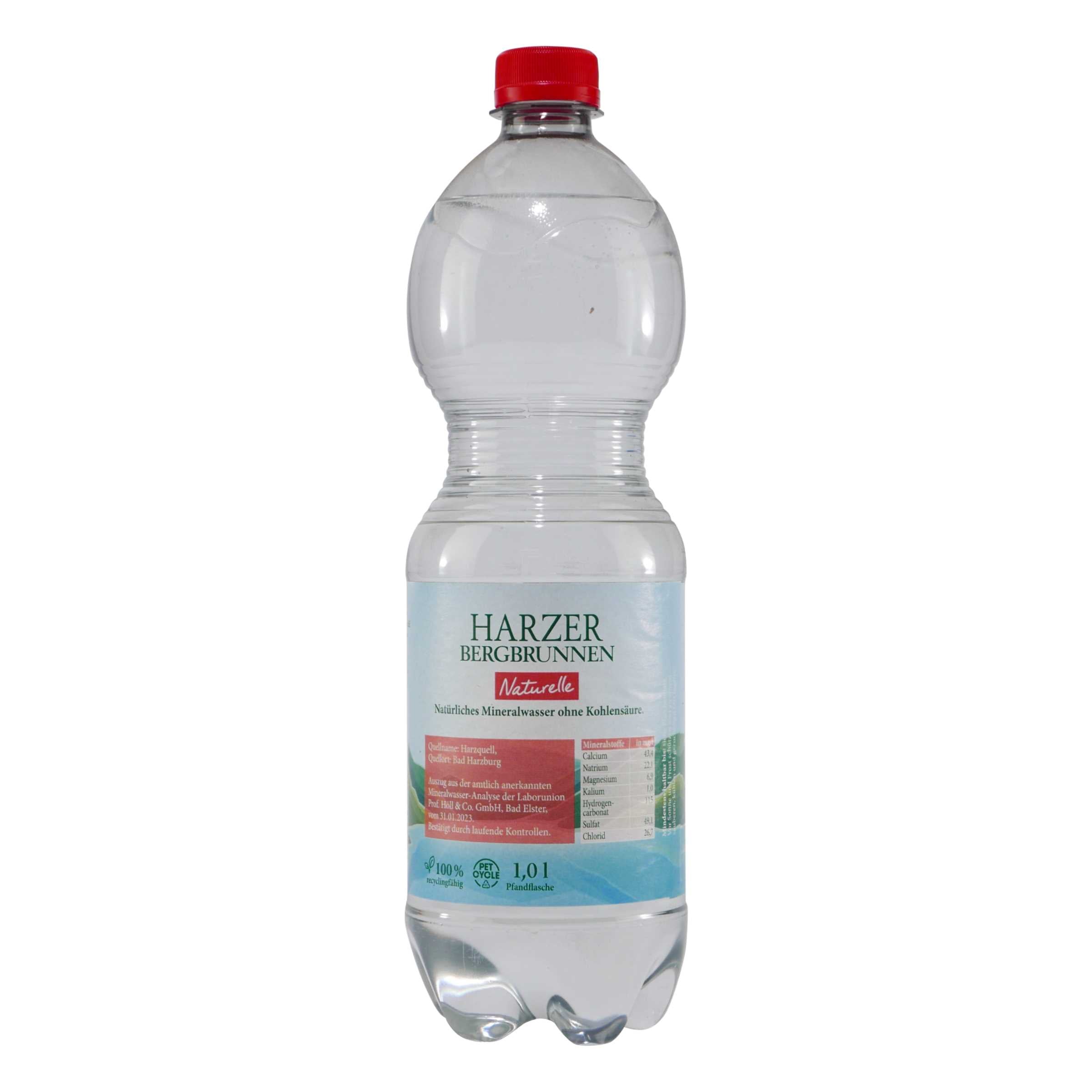 Harzer Bergbrunnen -Naturelle- (12 x 1,0L)