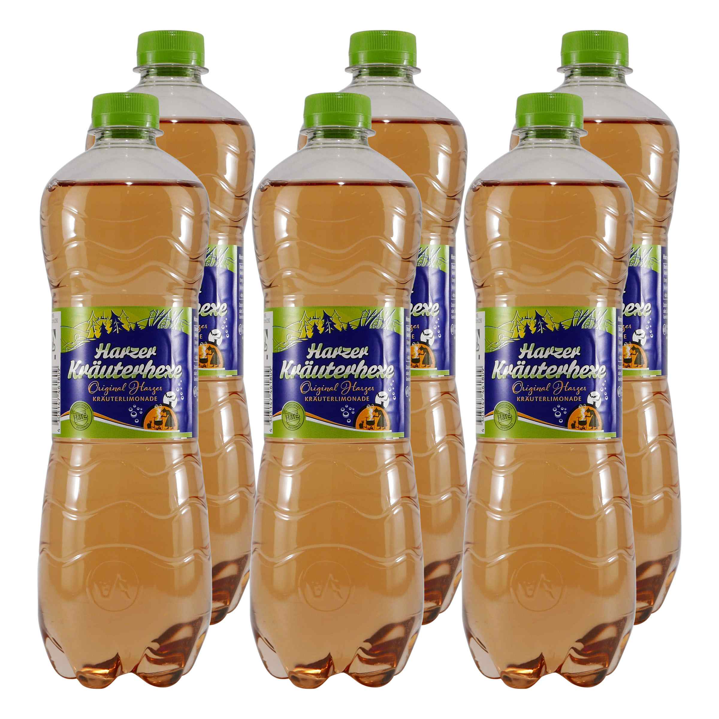 Harzer Kräuterhexe Limonade (6 x 0,75L) EINWEG