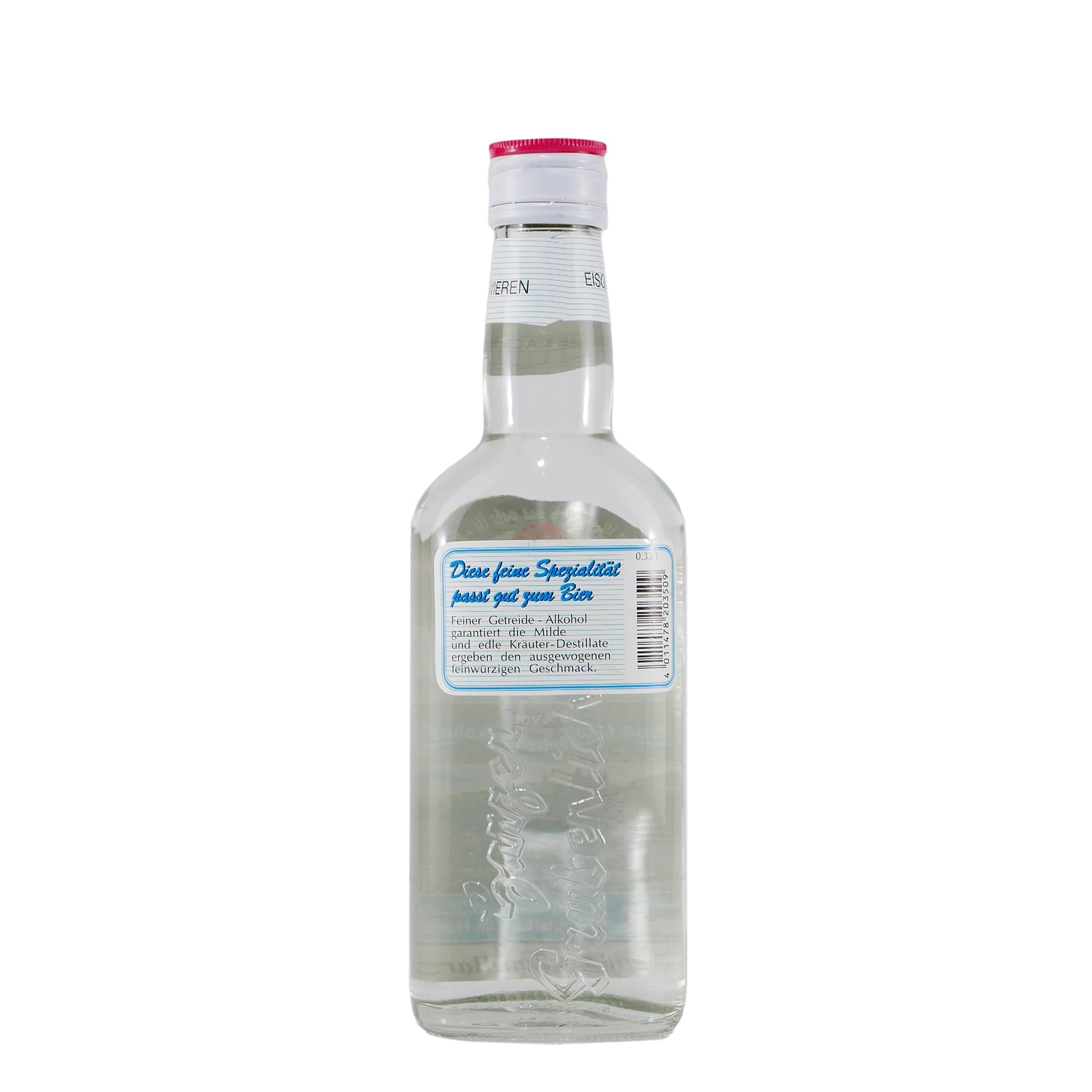 Harzquell Aquavit 0,35L mit Geschenk-Holzkiste