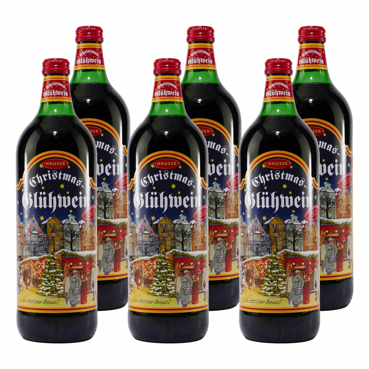 Hauser Christmas-Glühwein (6 x 1,0L)