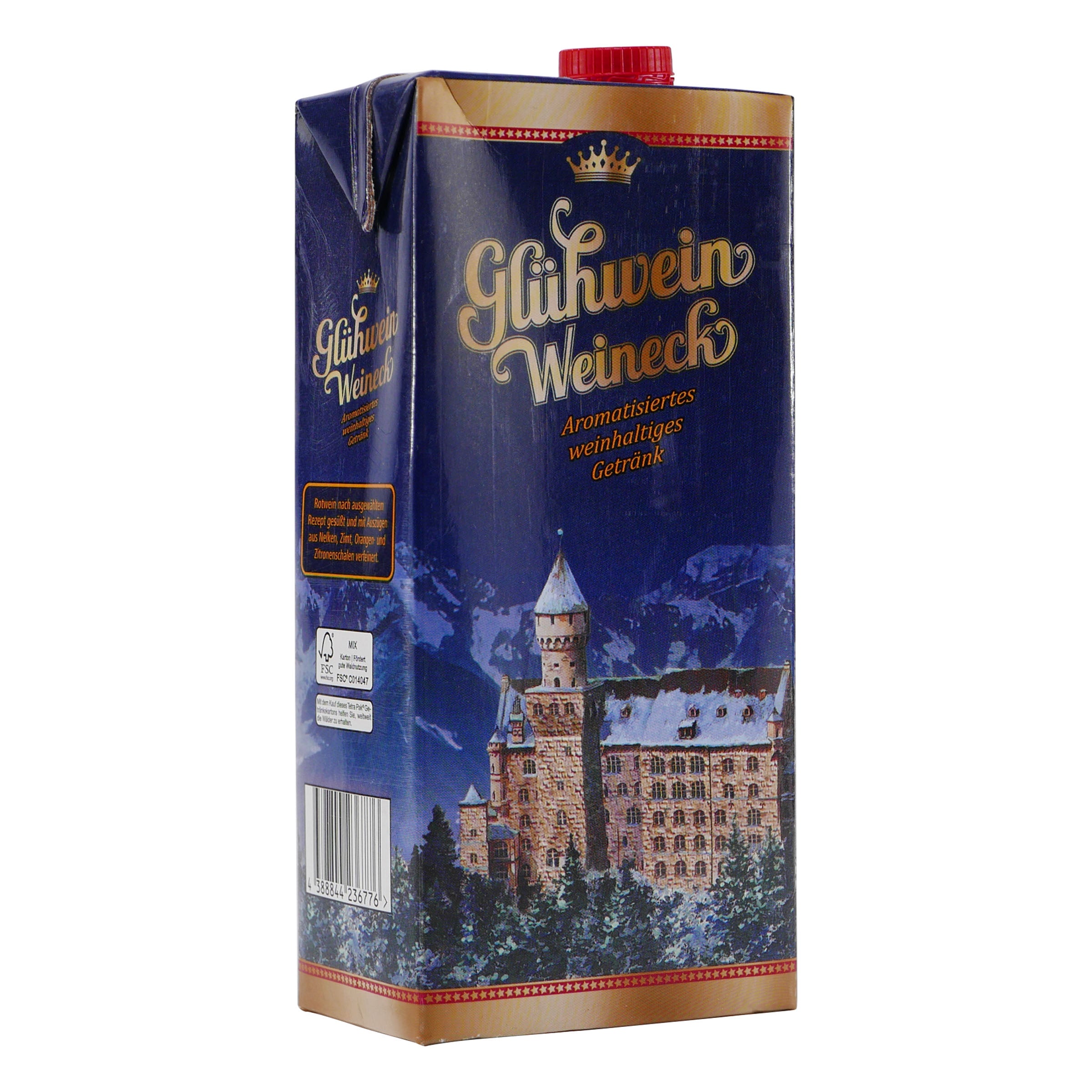 Hauser Glühwein Weineck Tetra-Pak (12 x 1,0L)