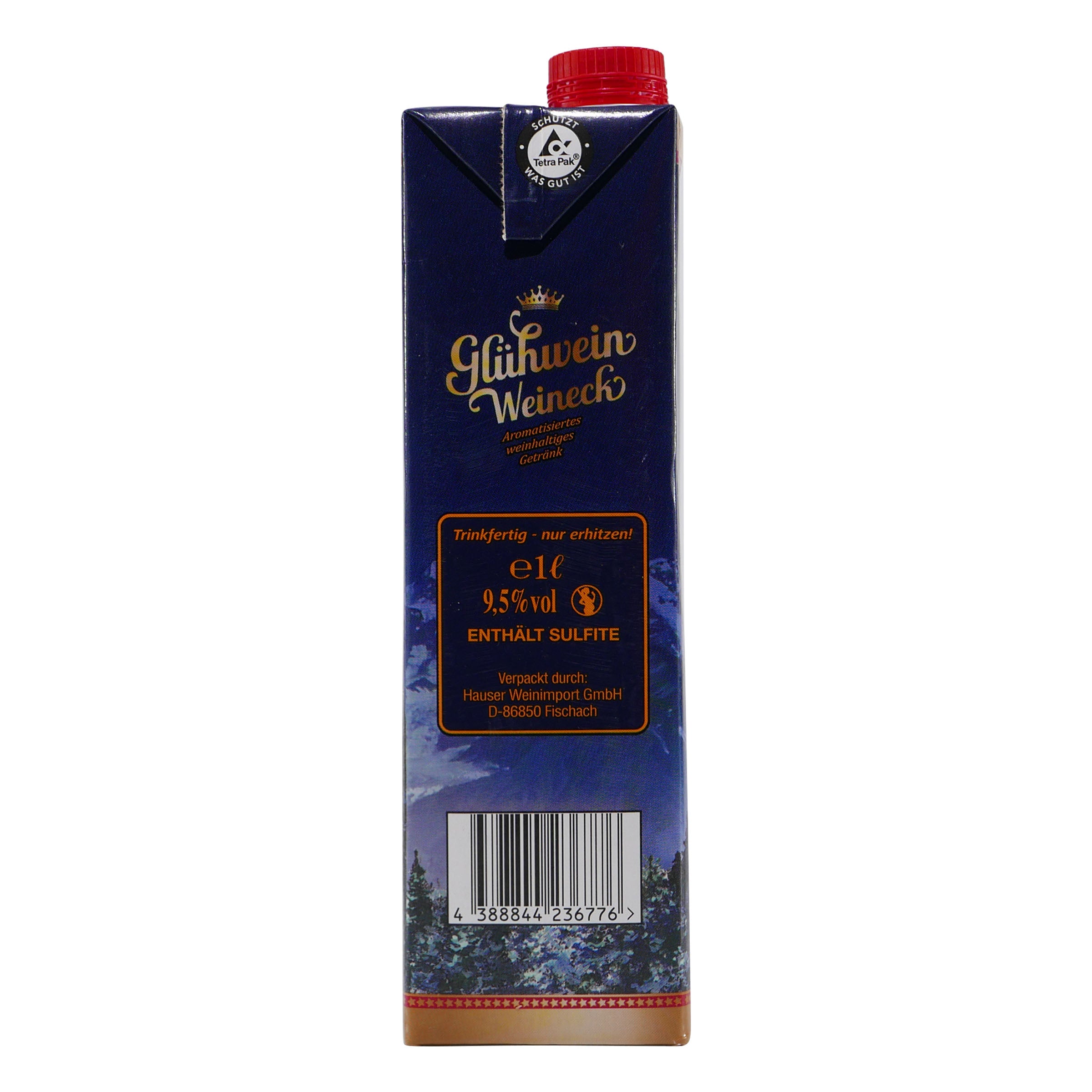 Hauser Glühwein Weineck Tetra-Pak (12 x 1,0L)