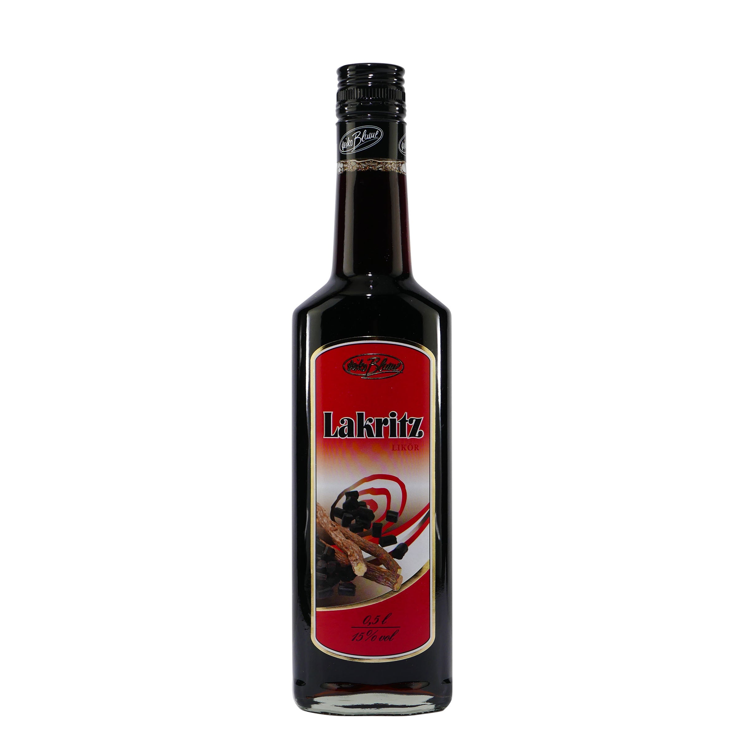Blume Lakritz-Likör mit Geschenk-Holzkiste
