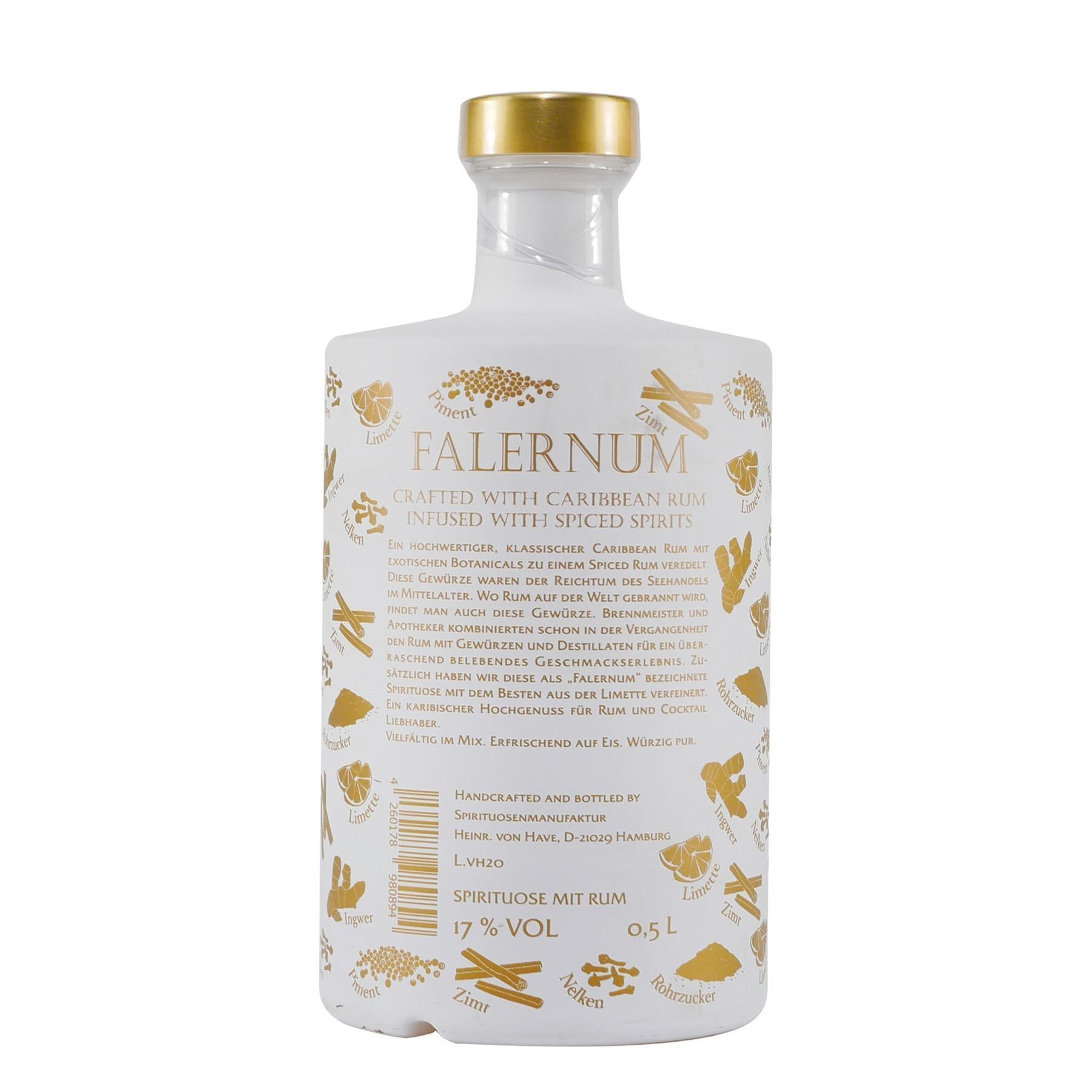 Heinr. von Have Falernum Spiced Spirit mit Geschenk-HK