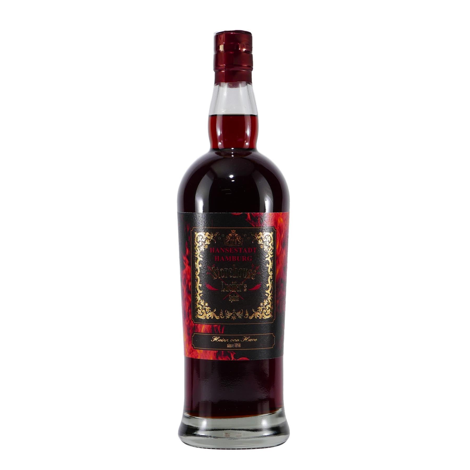 Heinr. von Have Storehouse Lucifer´s Spirit Spiced Rum mit Geschenk-HK