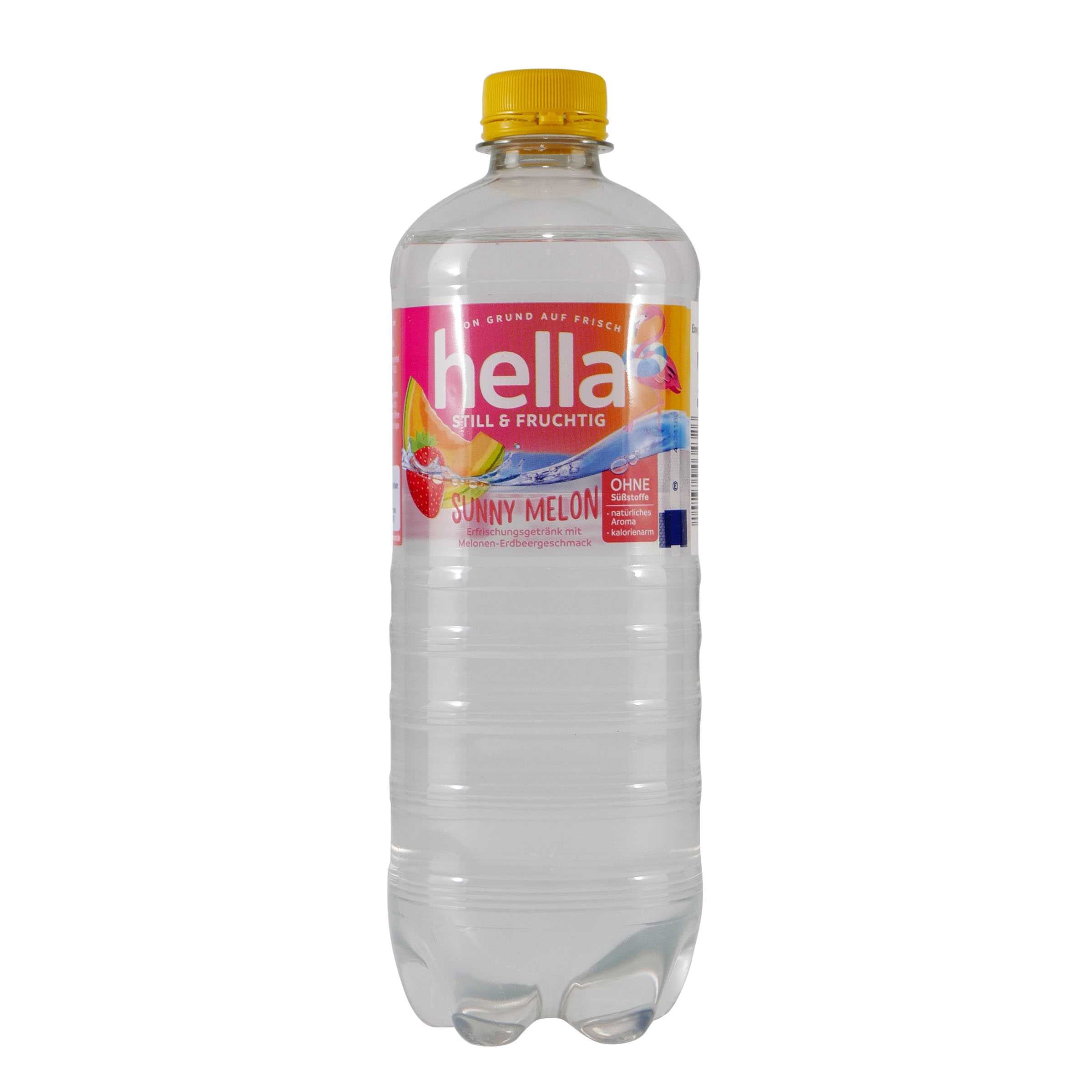 hella Sunny Melon Erfrischungsgetränk 0,75L
