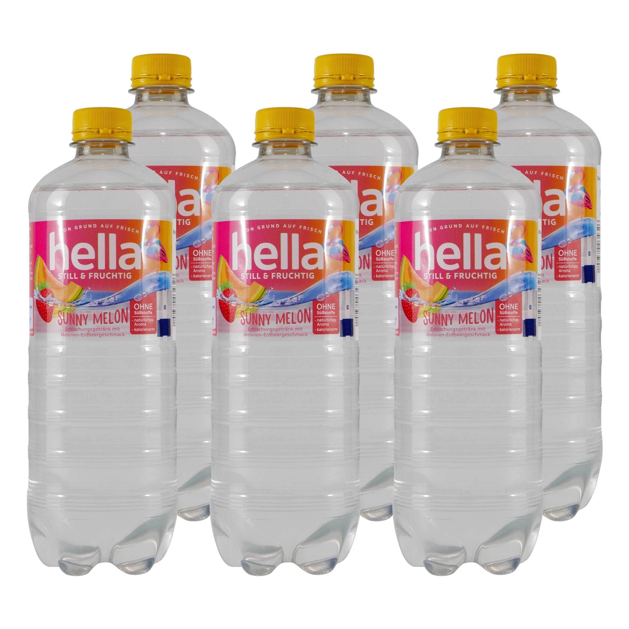 hella Sunny Melon Erfrischungsgetränk 0,75L