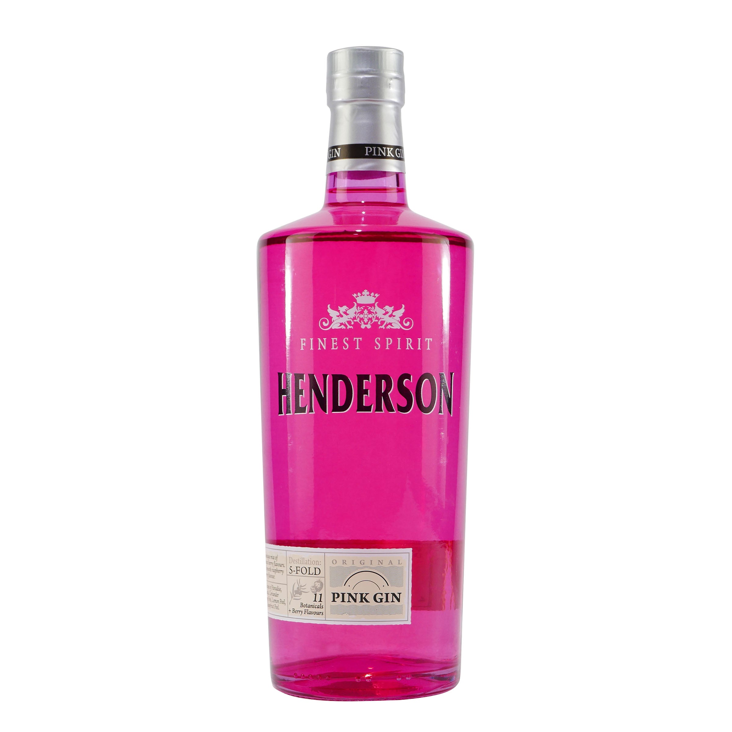 Henderson Pink Gin mit Geschenk-Holzkiste