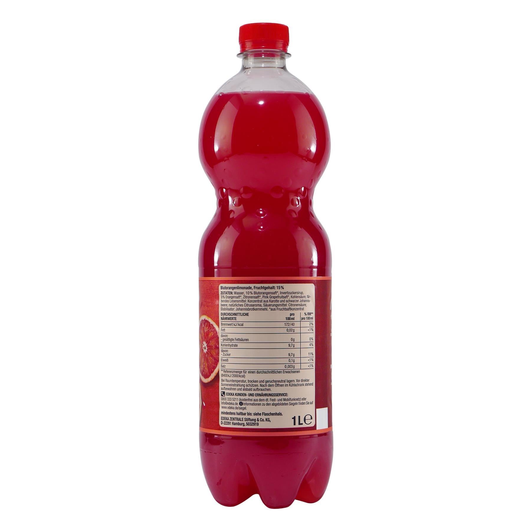Herzstücke Blutorangen Limonade (12 x 1,0L)