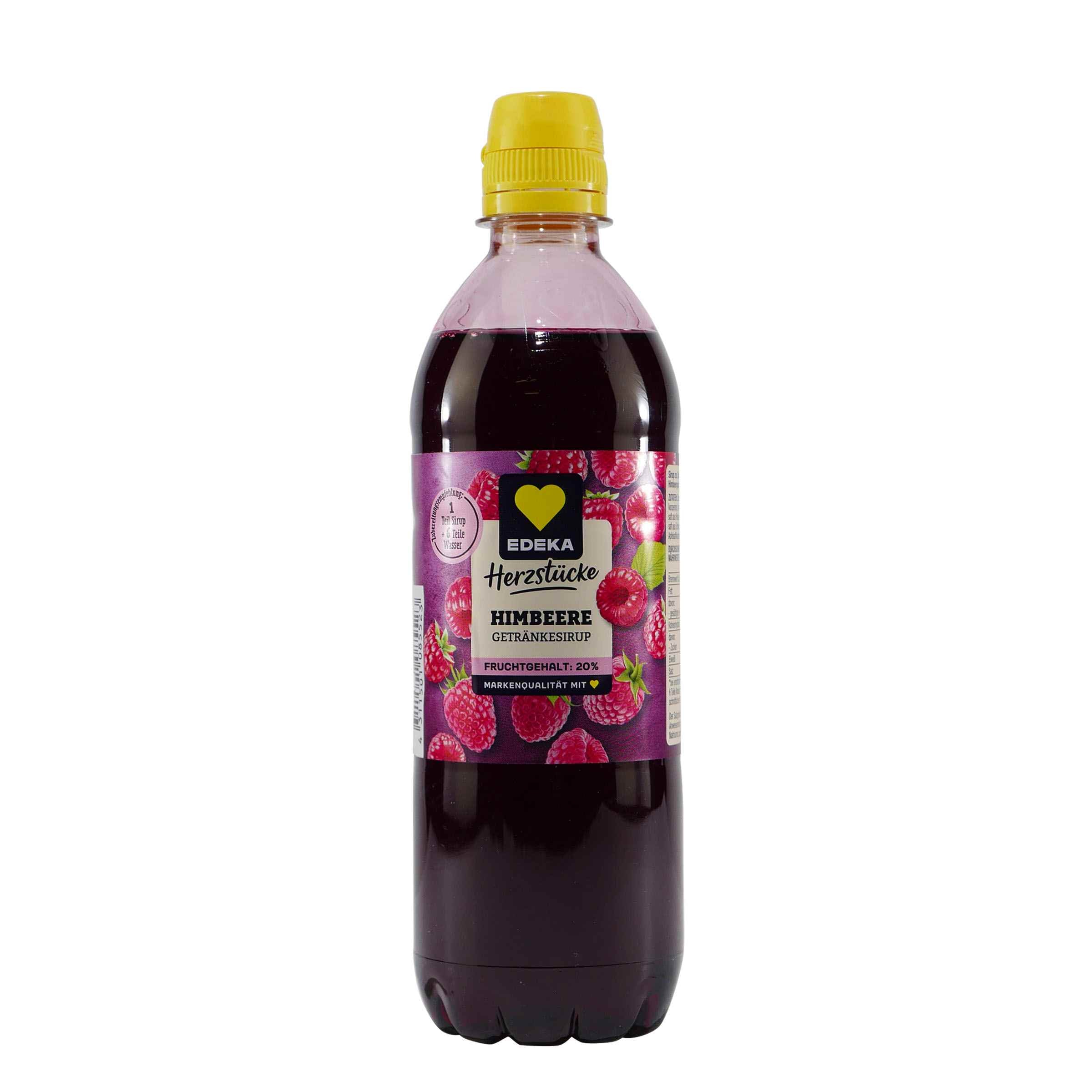 Herzstücke Himbeere Getränkesirup (6 x 0,5L)