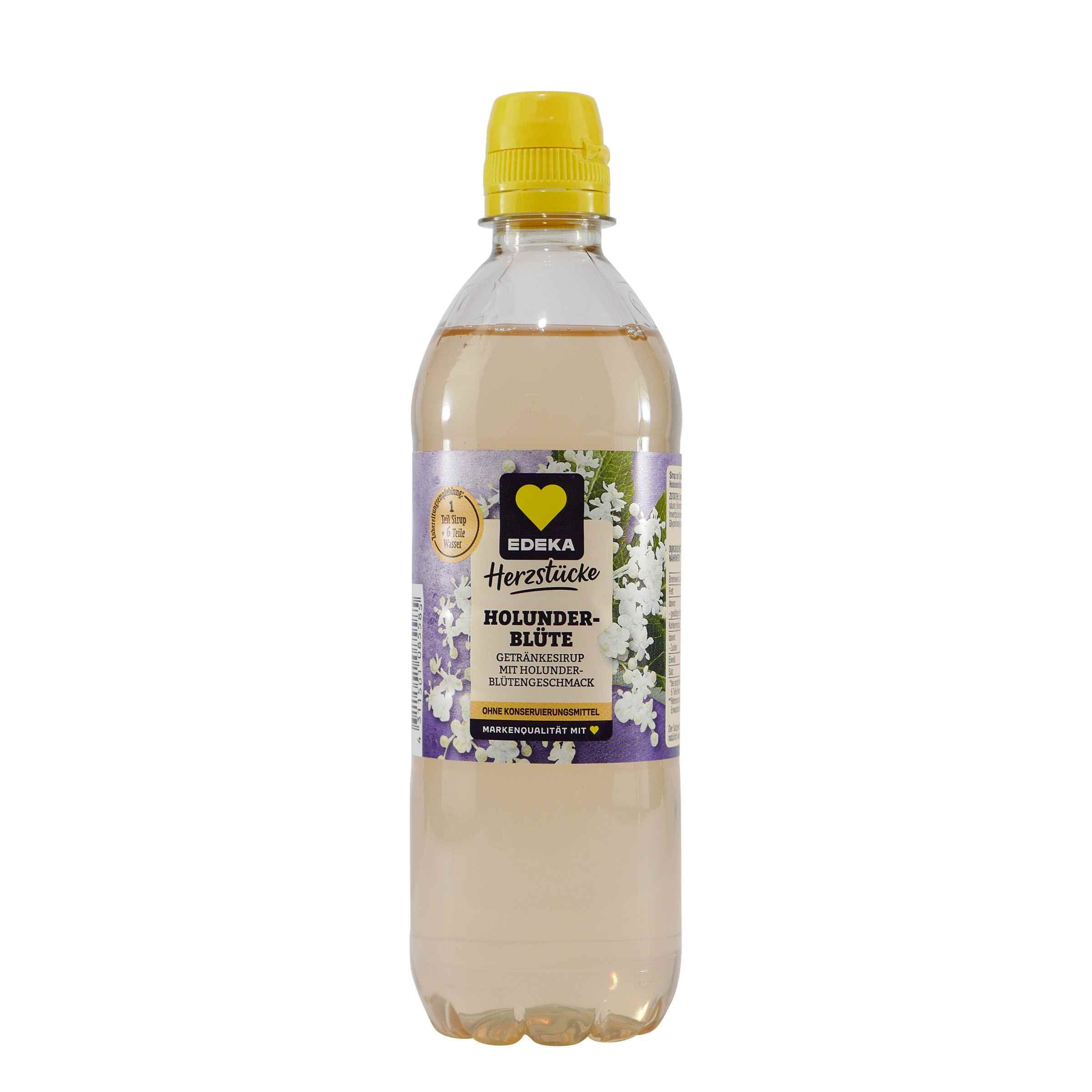 Herzstücke Holunderblüte Getränkesirup (6 x 0,5L)
