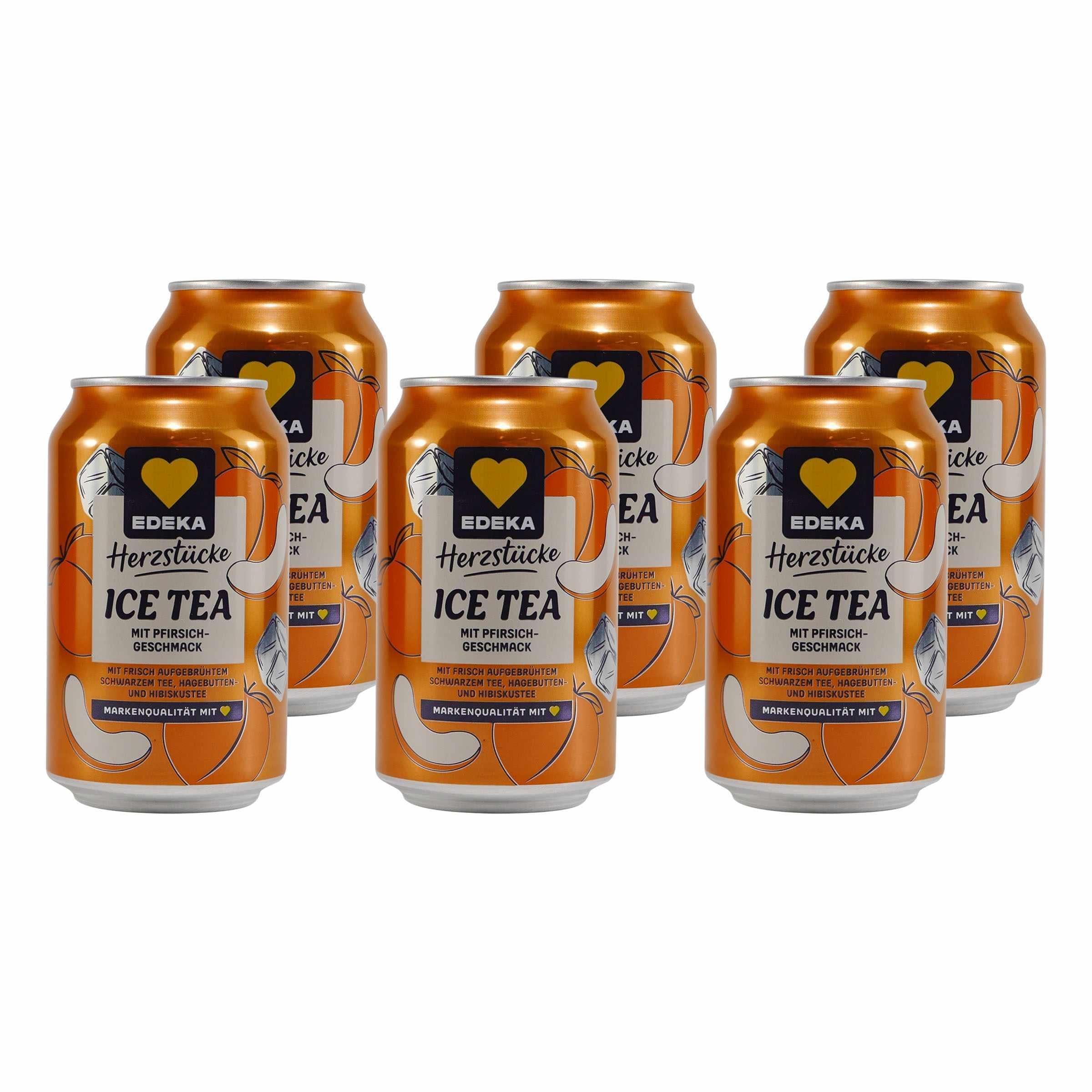 Herzstücke Ice Tea Pfirsich (24 x 0,33L)