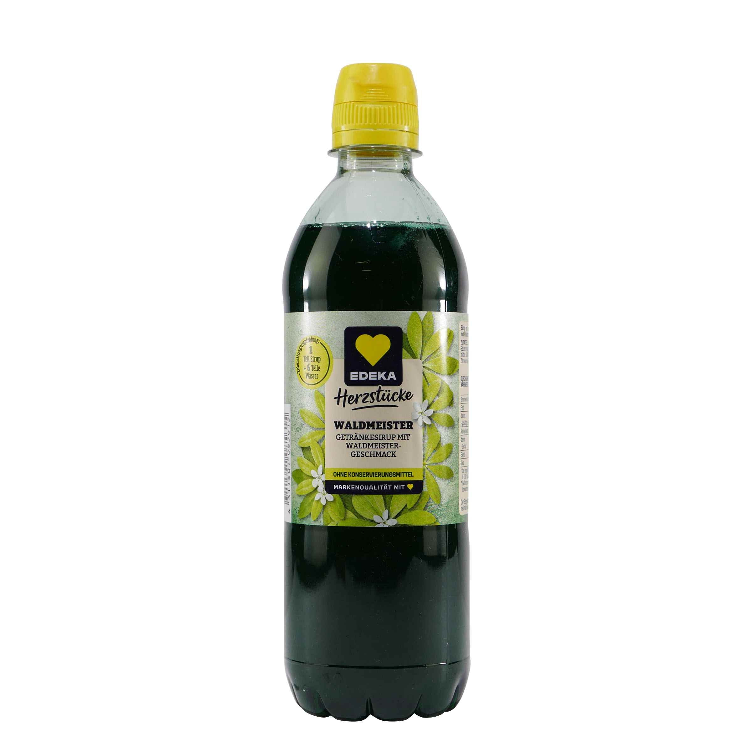 Herzstücke Waldmeister Getränkesirup (6 x 0,5L)