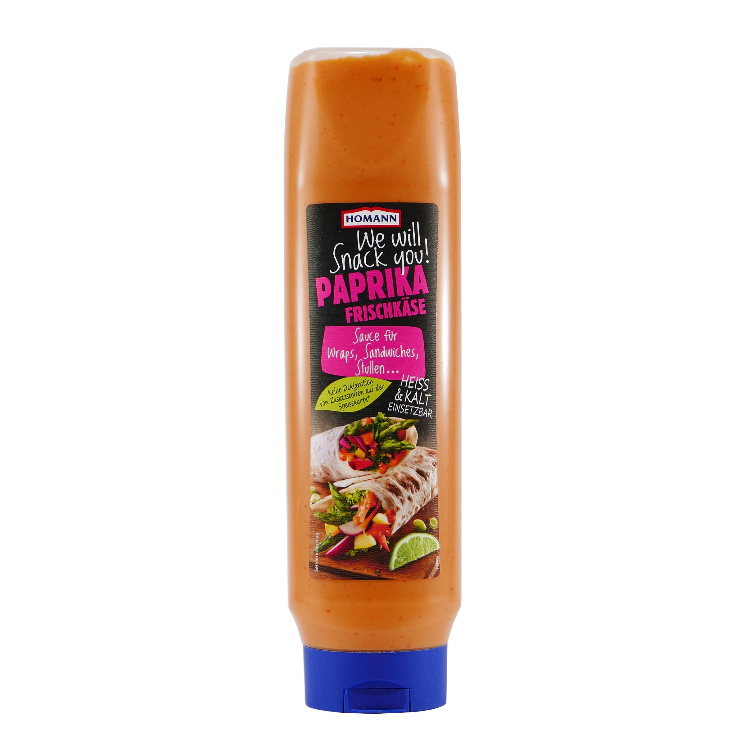 Homann Paprika Frischkäse Sauce (6 x 875ml)