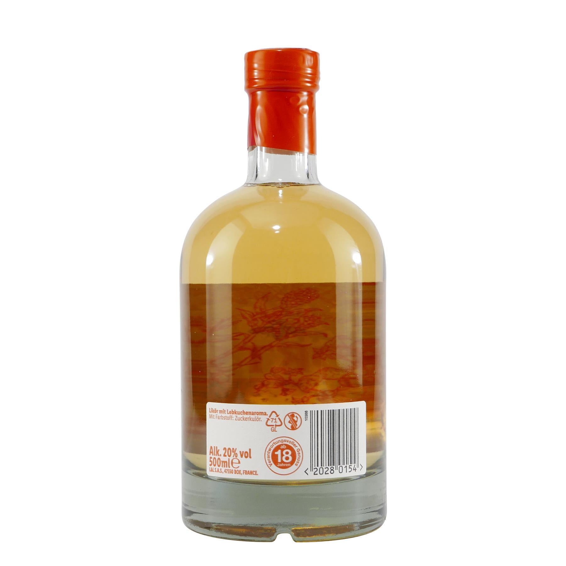 Hortus Gingerbread Gin Liqueur mit Geschenk-Holzkiste