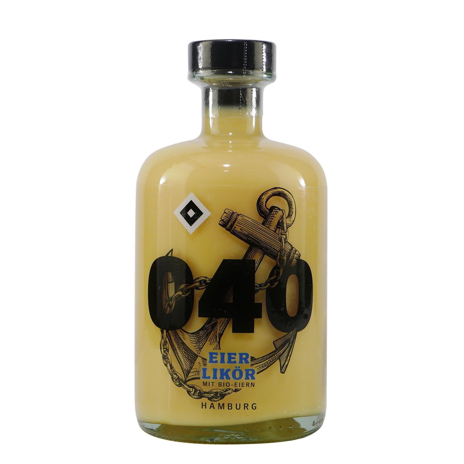 HSV 040 Eier-Likör mit Geschenk-Holzkiste