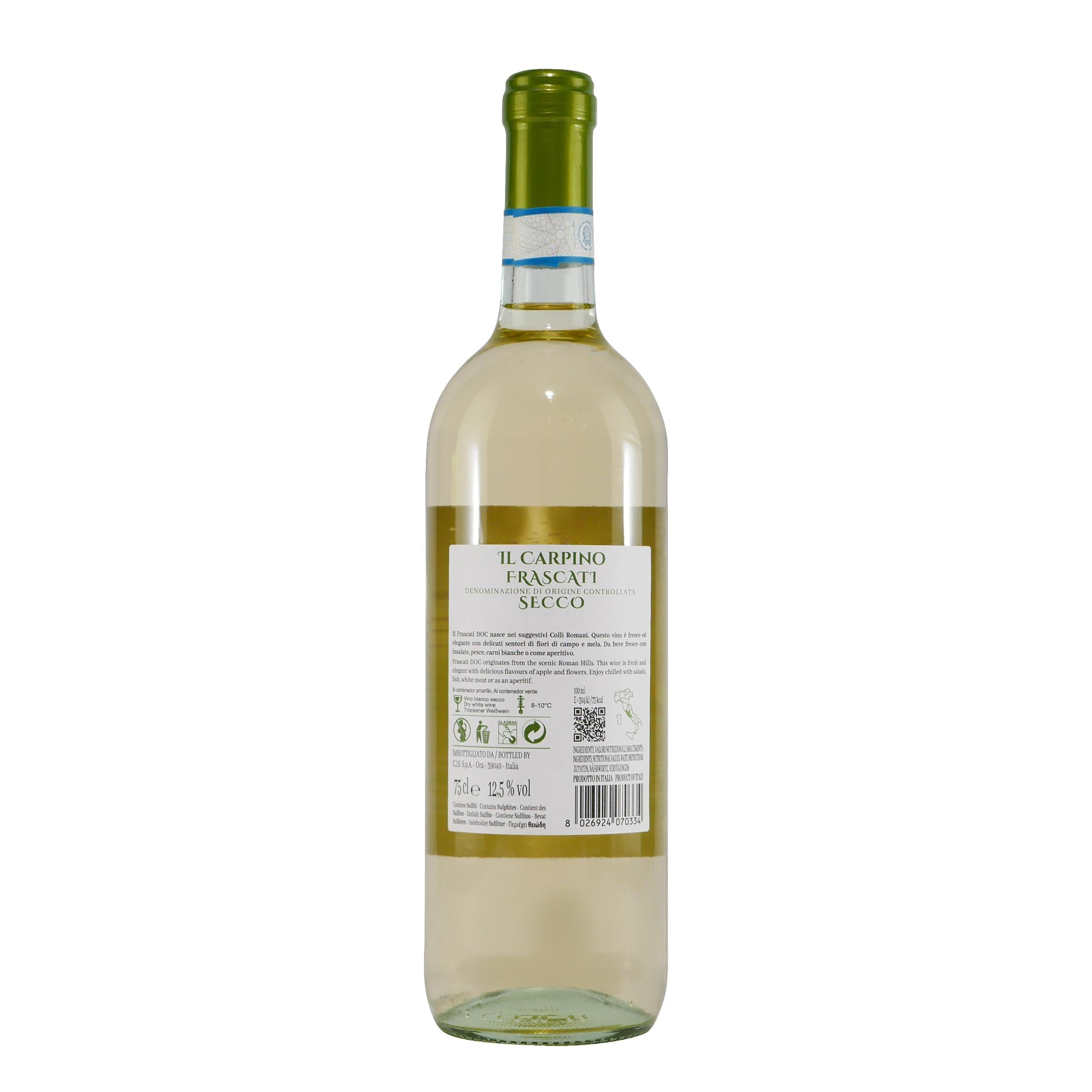 IL Carpino Frascati Secco DOC -trocken- (6 x 0,75L)