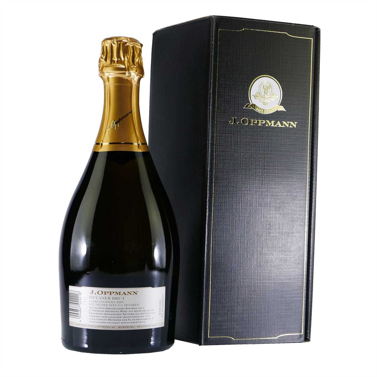J.Oppmann Silvaner brut Sekt 2009 Flaschengärung (6x0,75L)