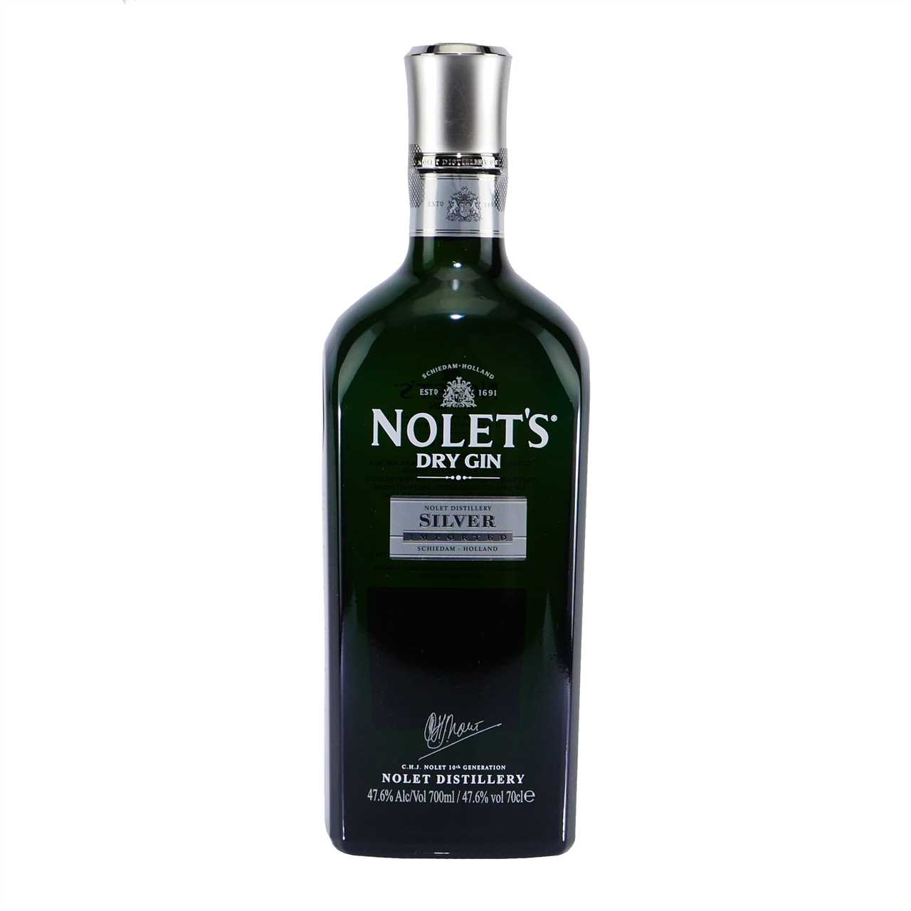 Nolet's Silver Dry Gin mit Geschenk-Holzkiste