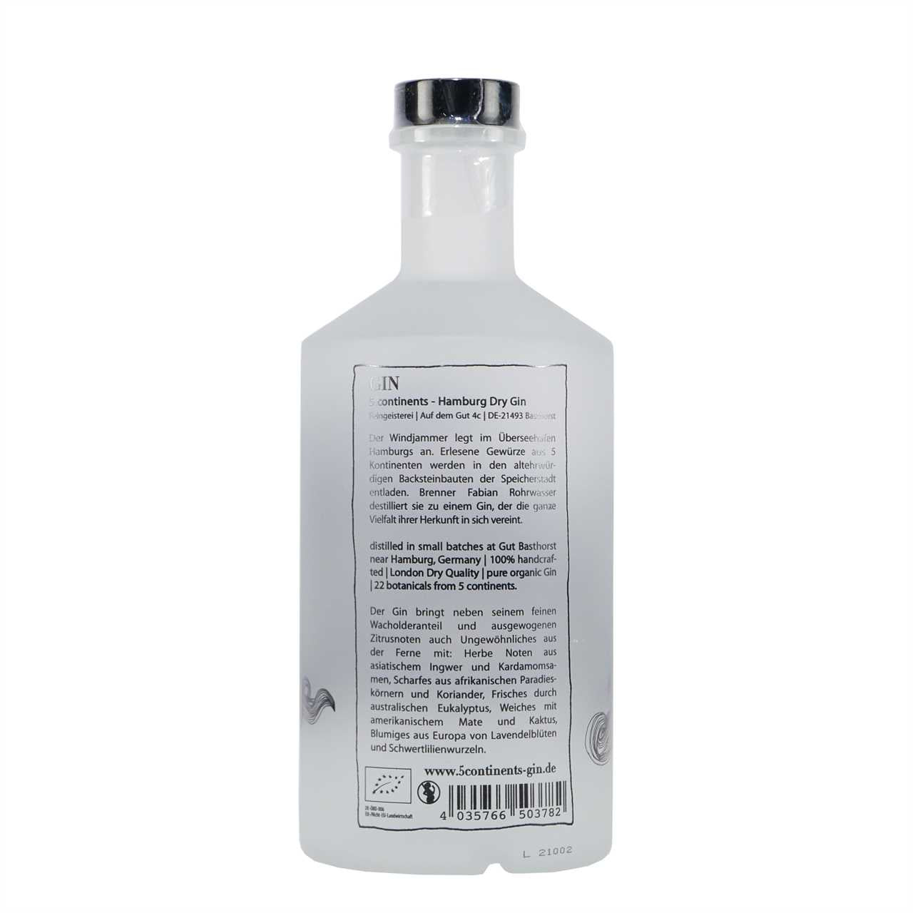 5 Continents Hamburg Dry Gin