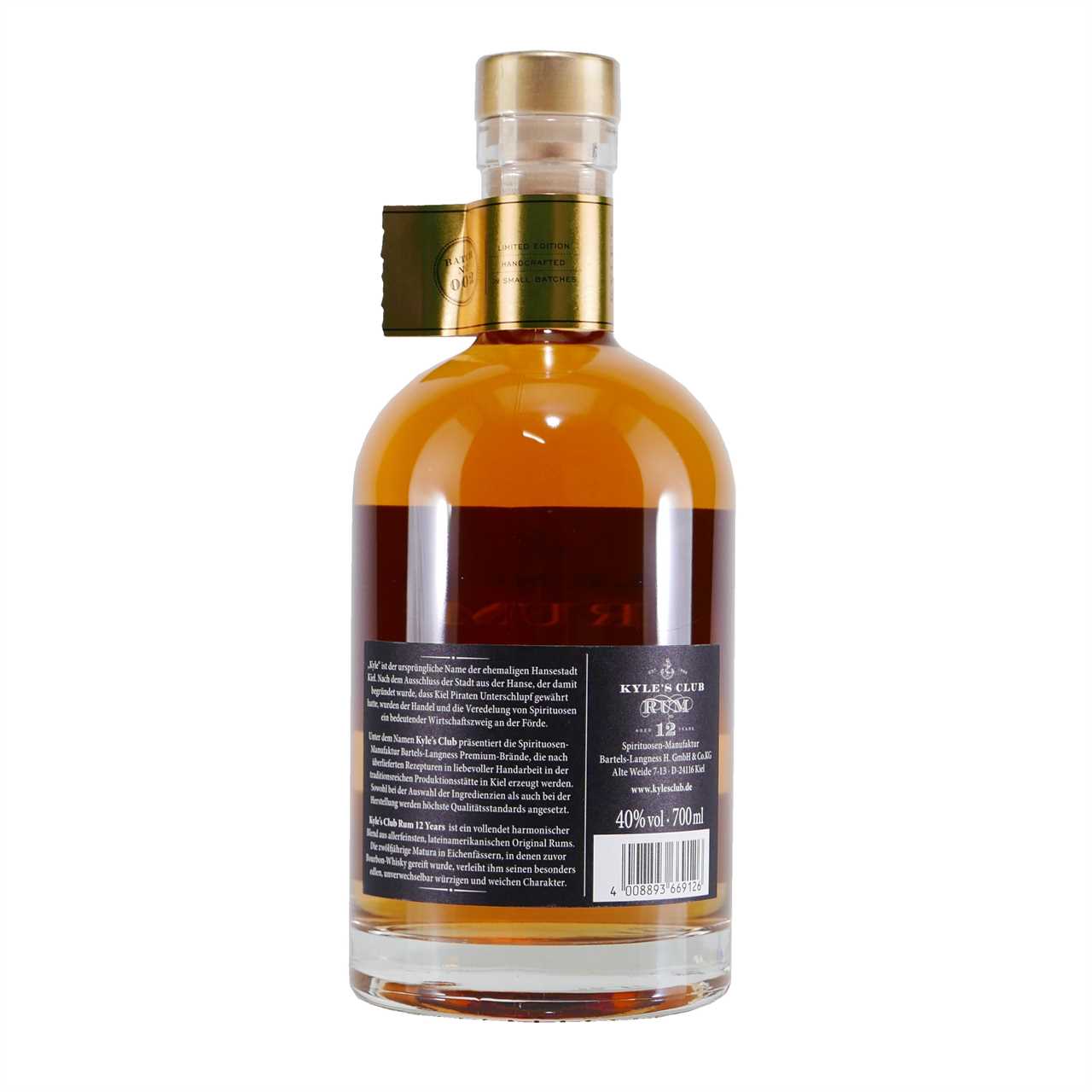 Kyle's Club Rum 12 Jahre