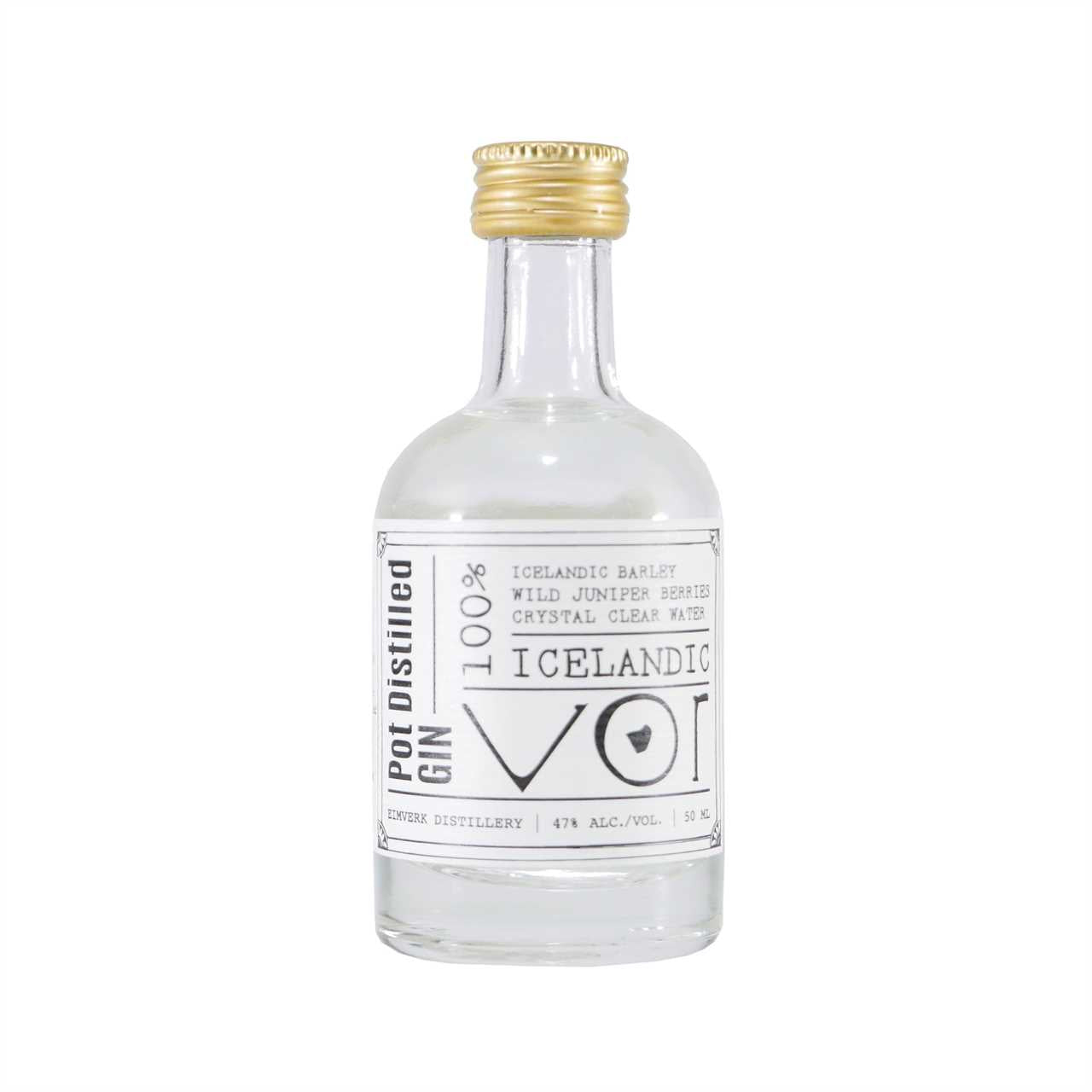 VOR Icelandic Gin "Miniatur" (0,05 L)