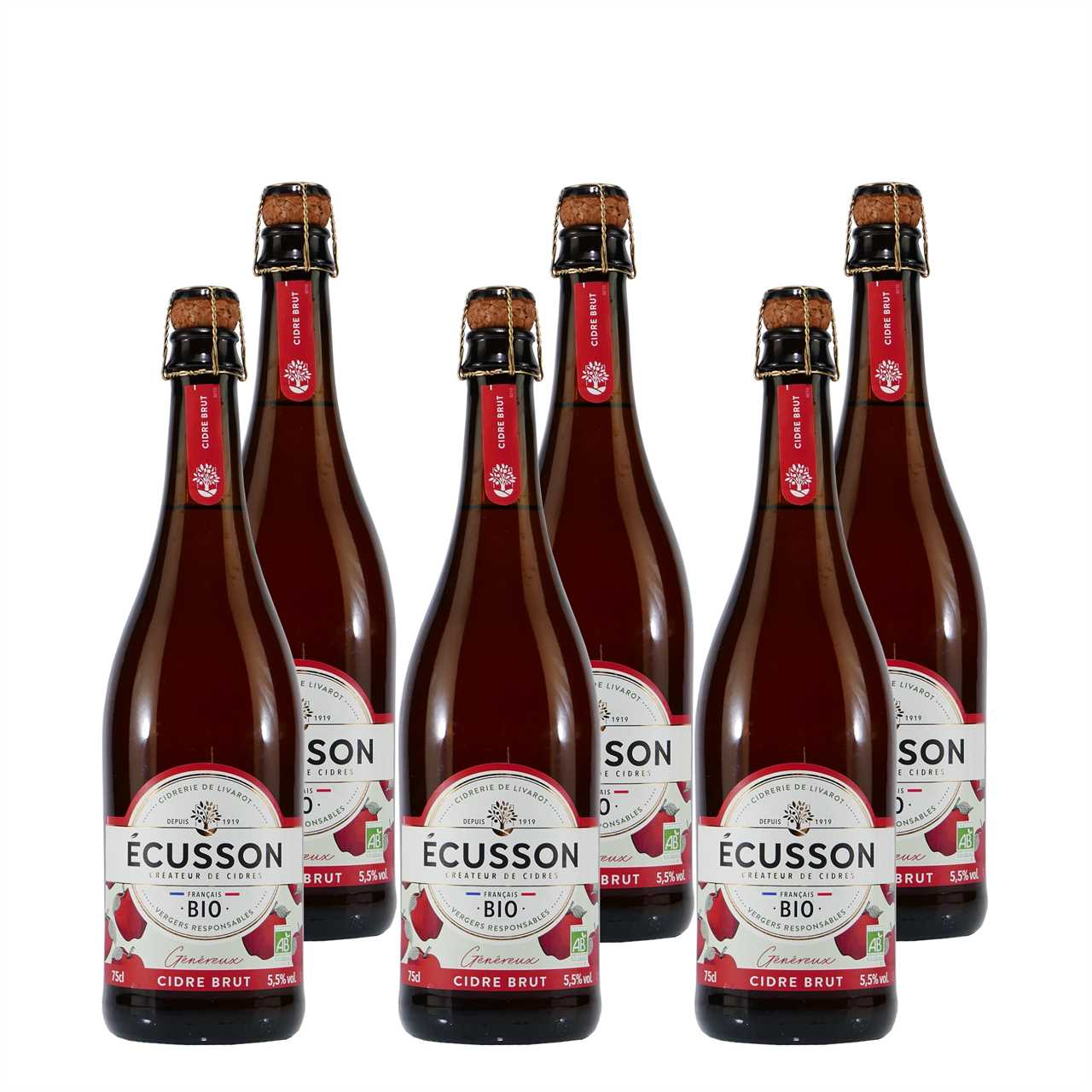 Écusson Premium Cidre Brut (6 x 0,75L)