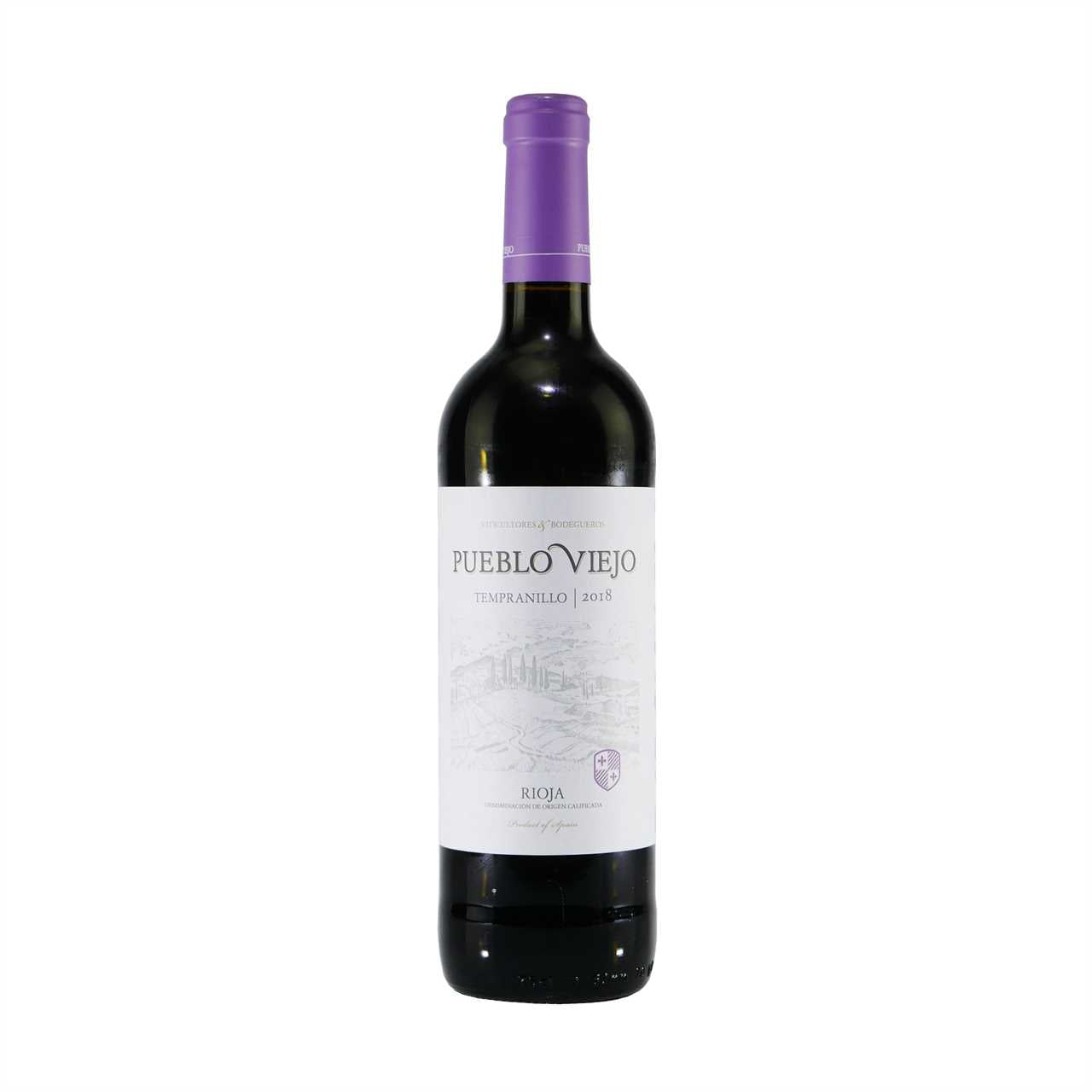 Pueblo Viejo Rioja Tempranillo Rotwein (6 x 0,75L)