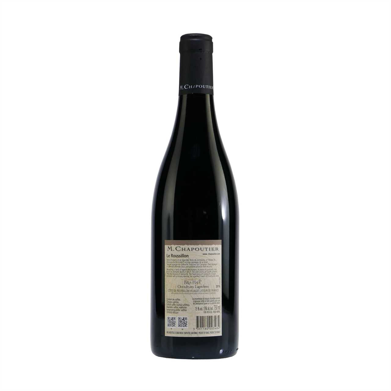 M. Chapoutier Bila-Haut Occultum Lapidem AOC Rotwein
