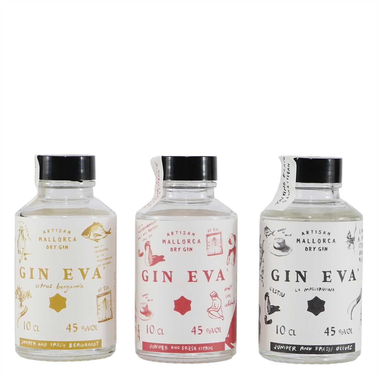 Gin Eva - Tasting Flight Box (3 x 0,1L)