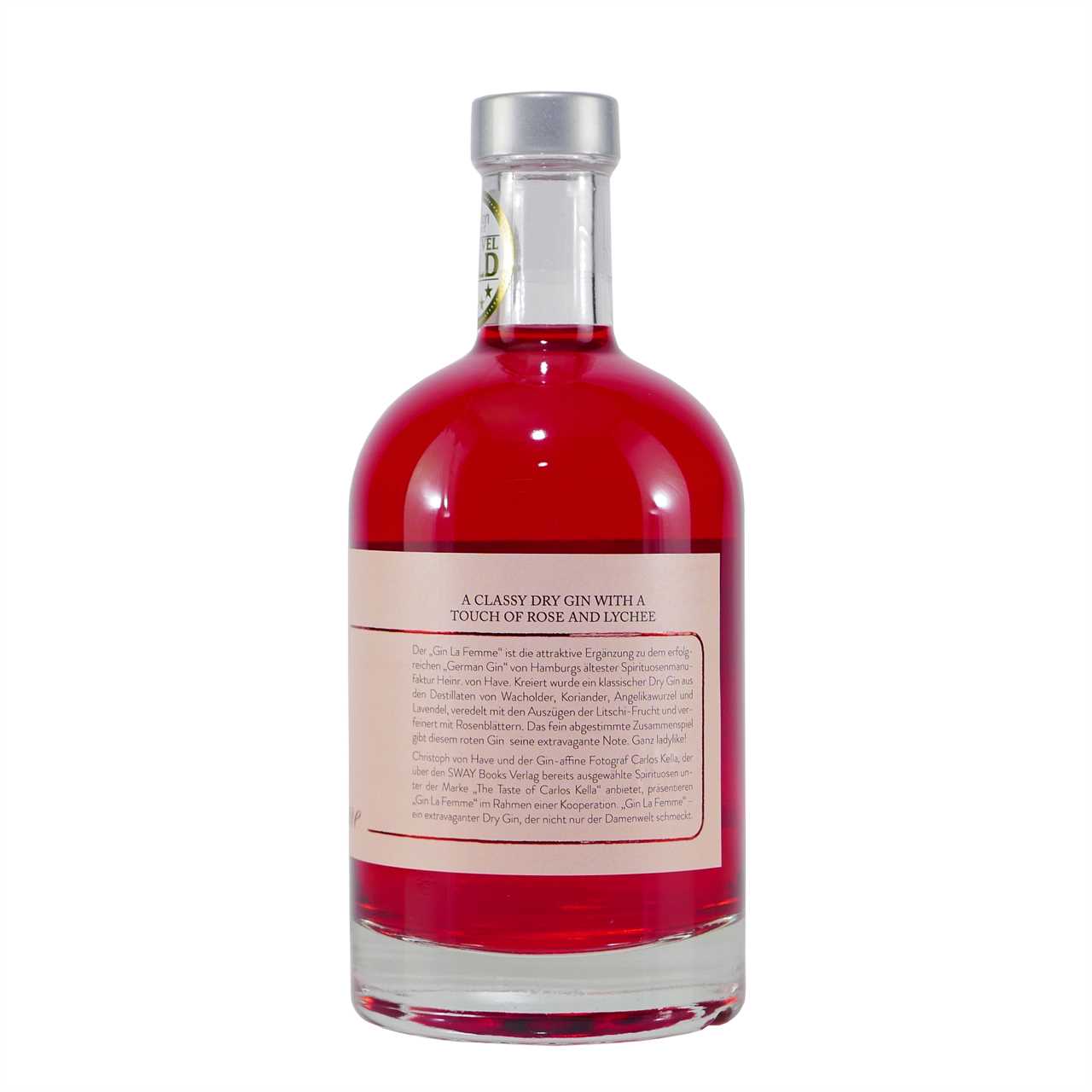 Heinr. von Have Gin "La Femme"