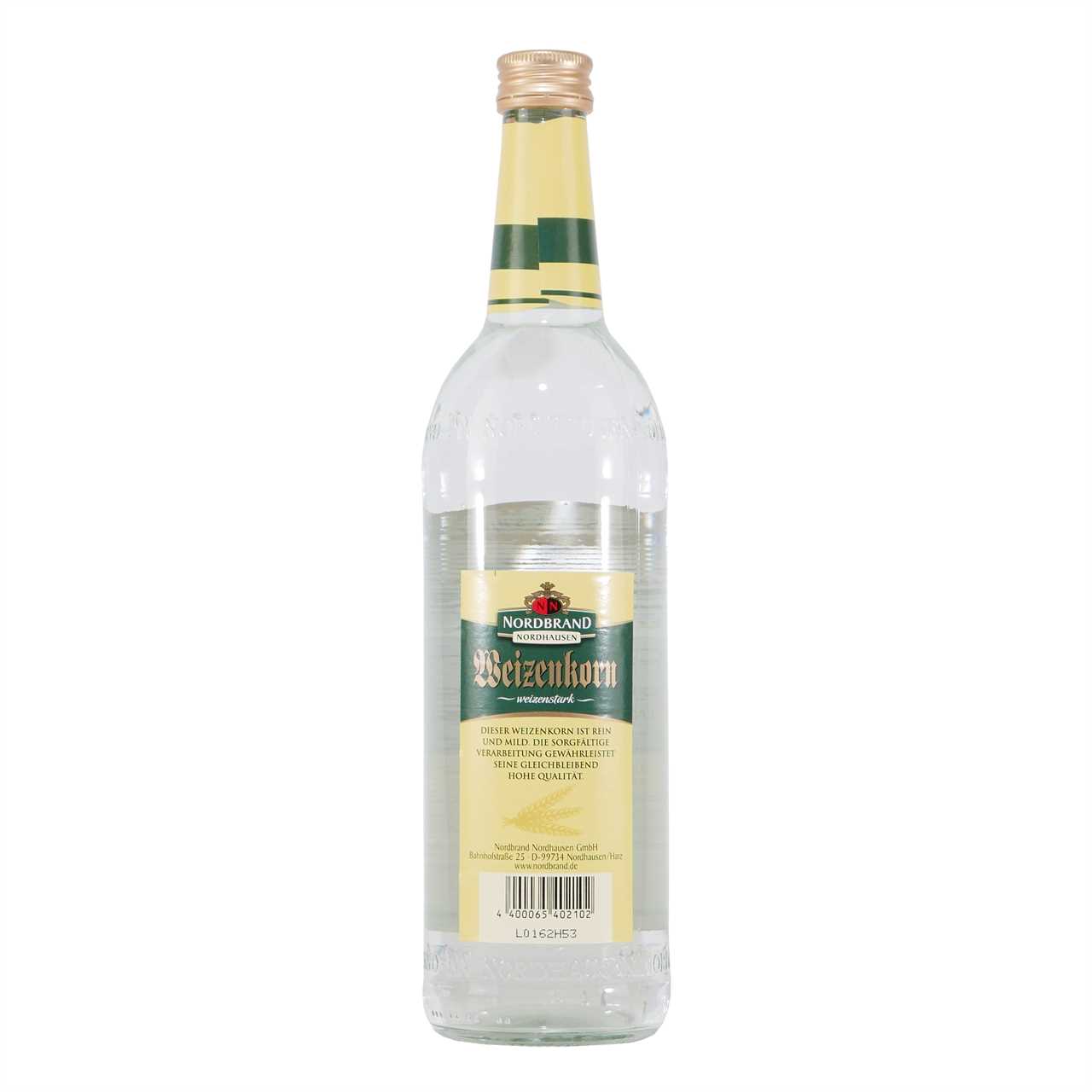 Nordbrand Weizenkorn mit Geschenk-Holzkiste