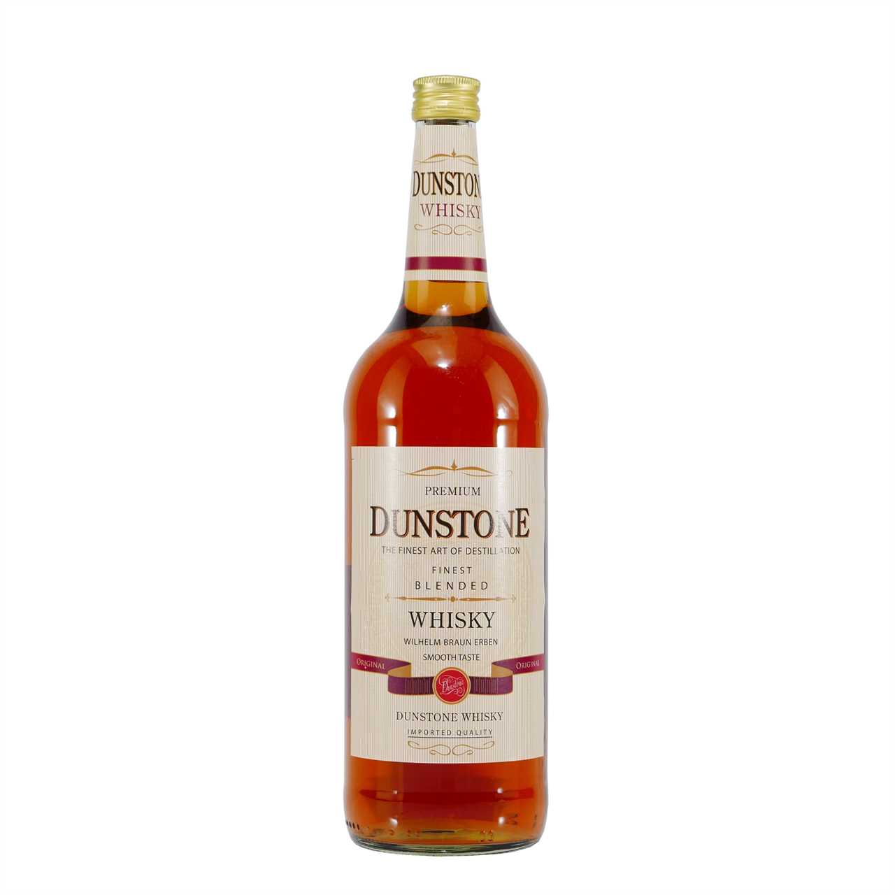 Dunstone Finest Blended Whisky (6 x 1,0L)