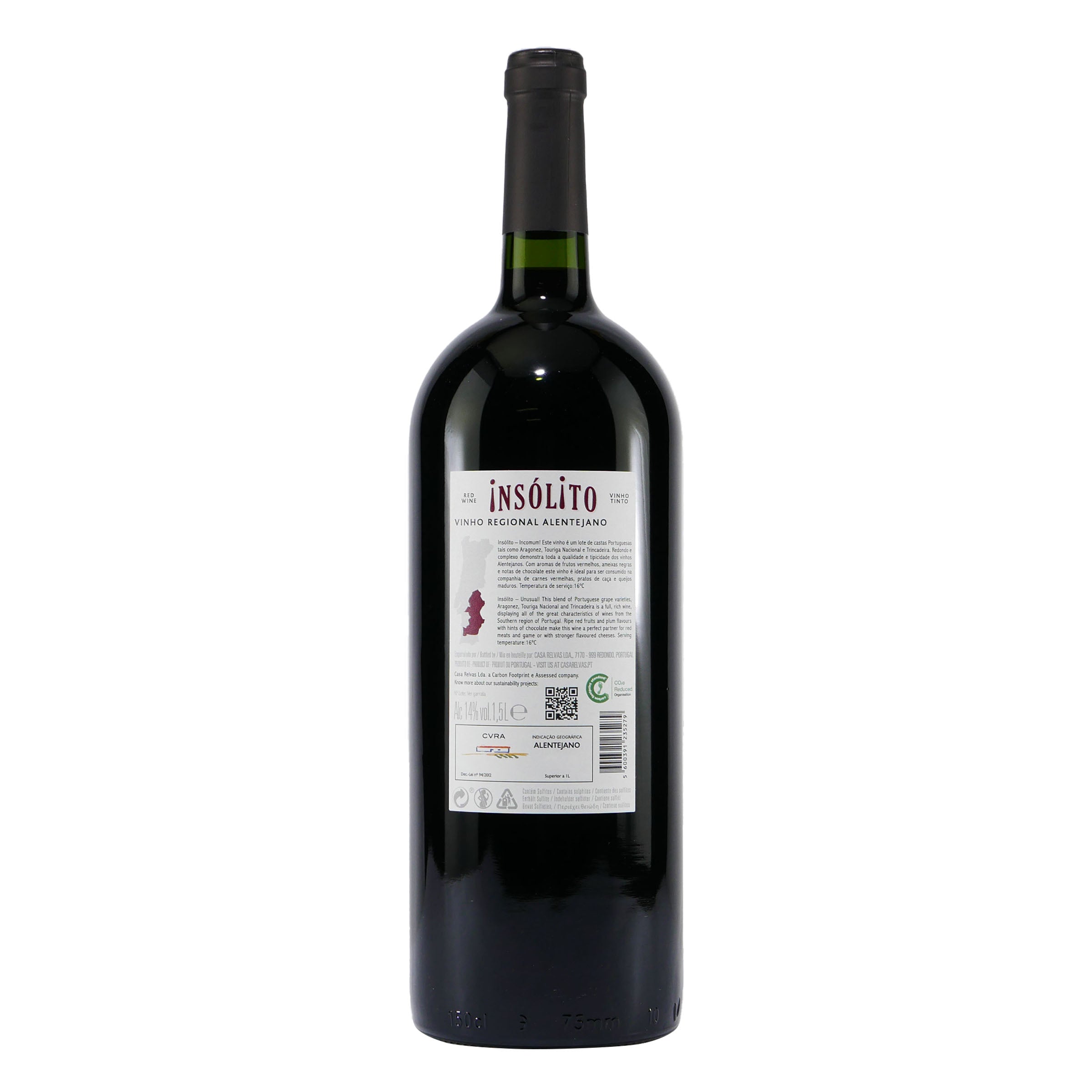 Insolito Rotwein 1,5L - Vielseitiger Rotwein und beeindruckender