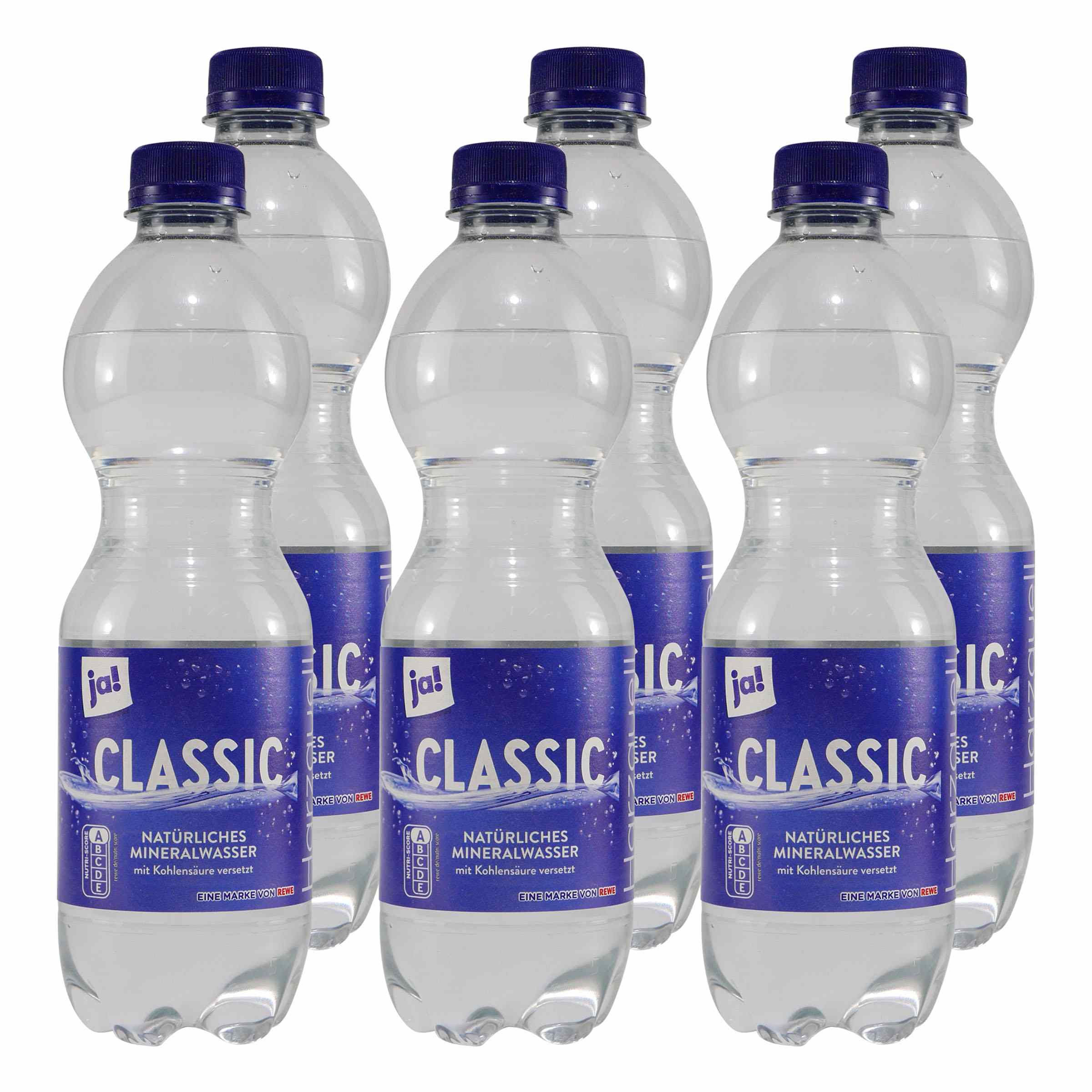 ja! Mineralwasser -Classic- (9 x 0,5L) EINWEG