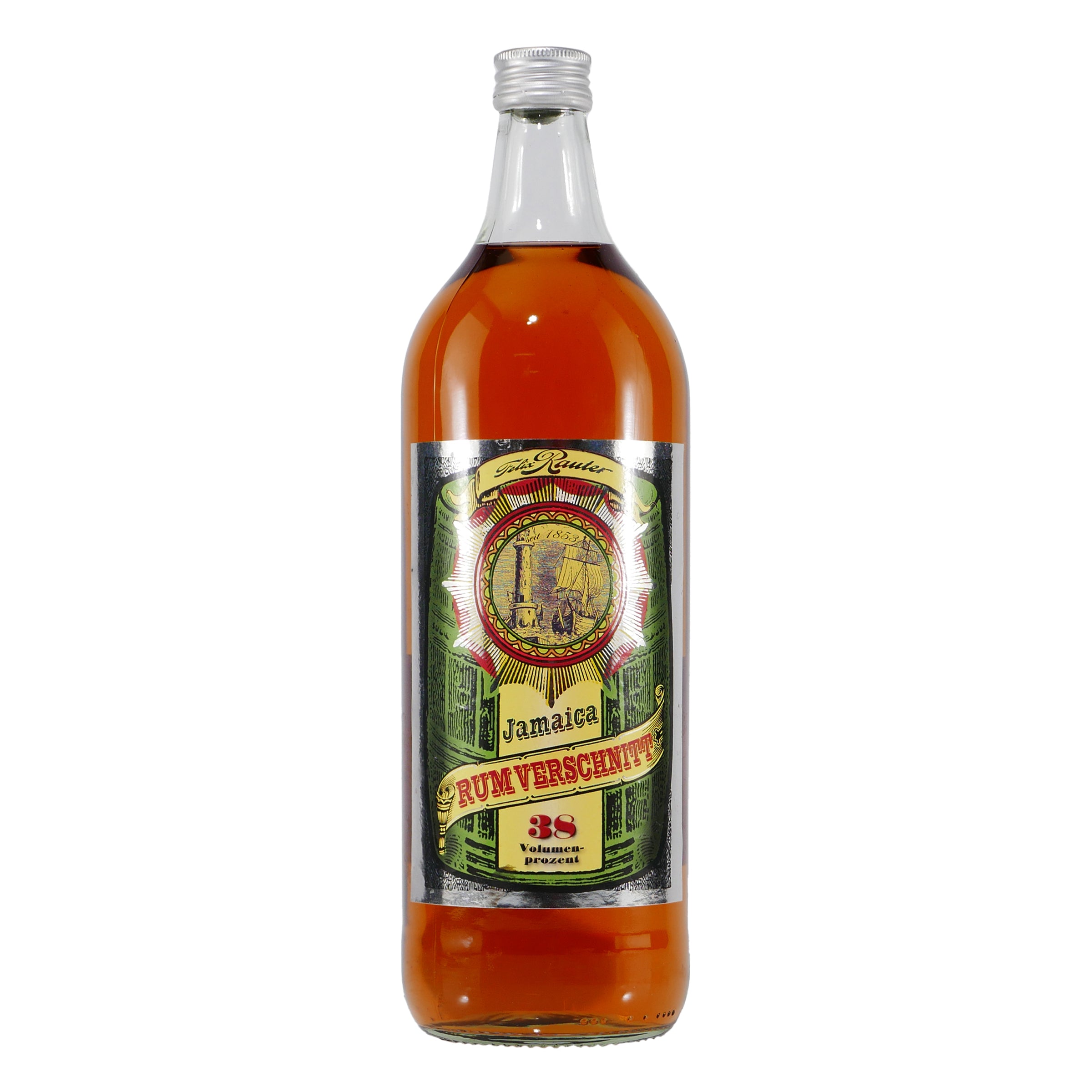 Rauter Jamaica Rum Verschnitt 1,0L mit Geschenk-HK