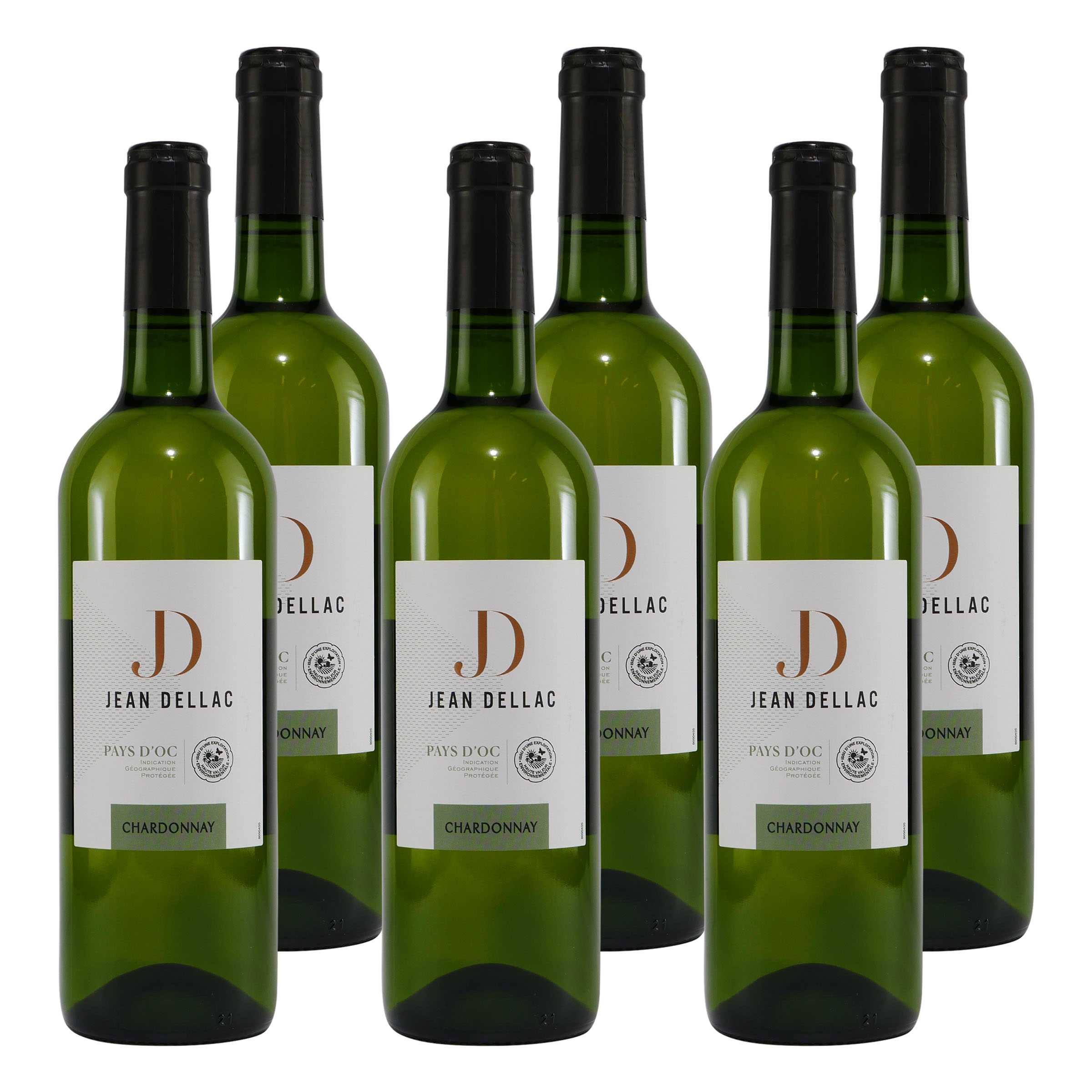 Jean Dellac Chardonnay IGP -trocken- (6 x 0,75L)