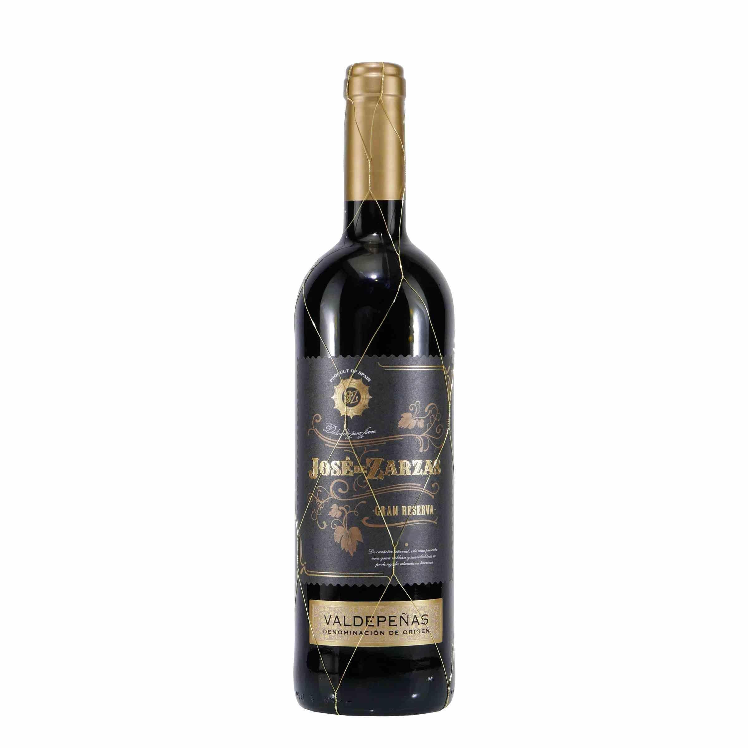 Jose de Zarzas Valdepeñas Gran Reserva -trocken- (6 x 0,75L)