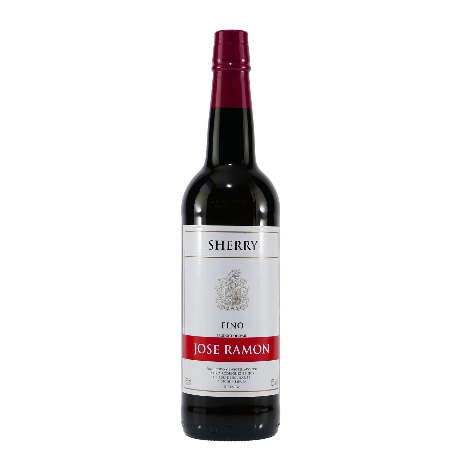 Jose Ramon Sherry Fino mit Geschenk-Holzkiste