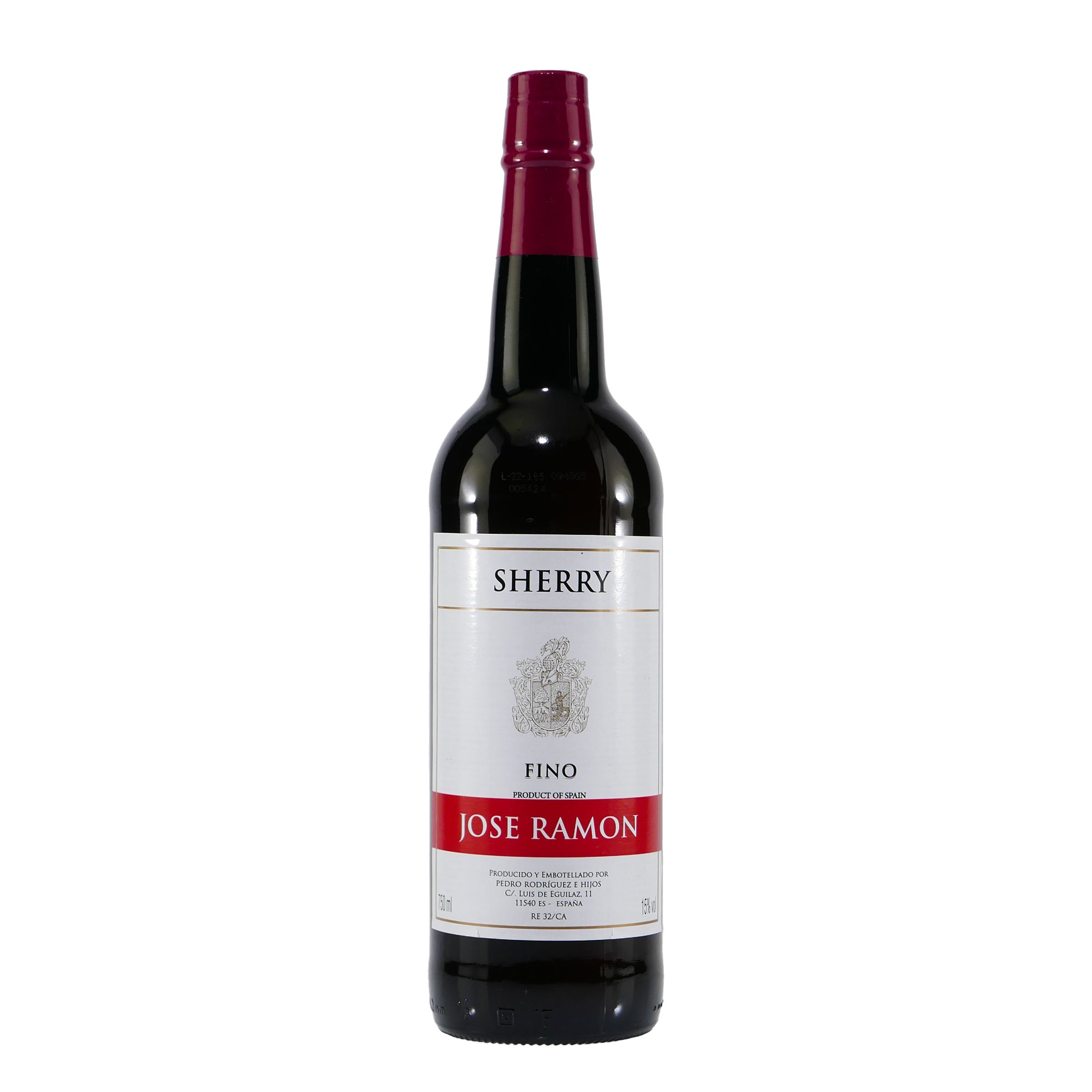 Jose Ramon Sherry Fino mit Geschenk-Holzkiste