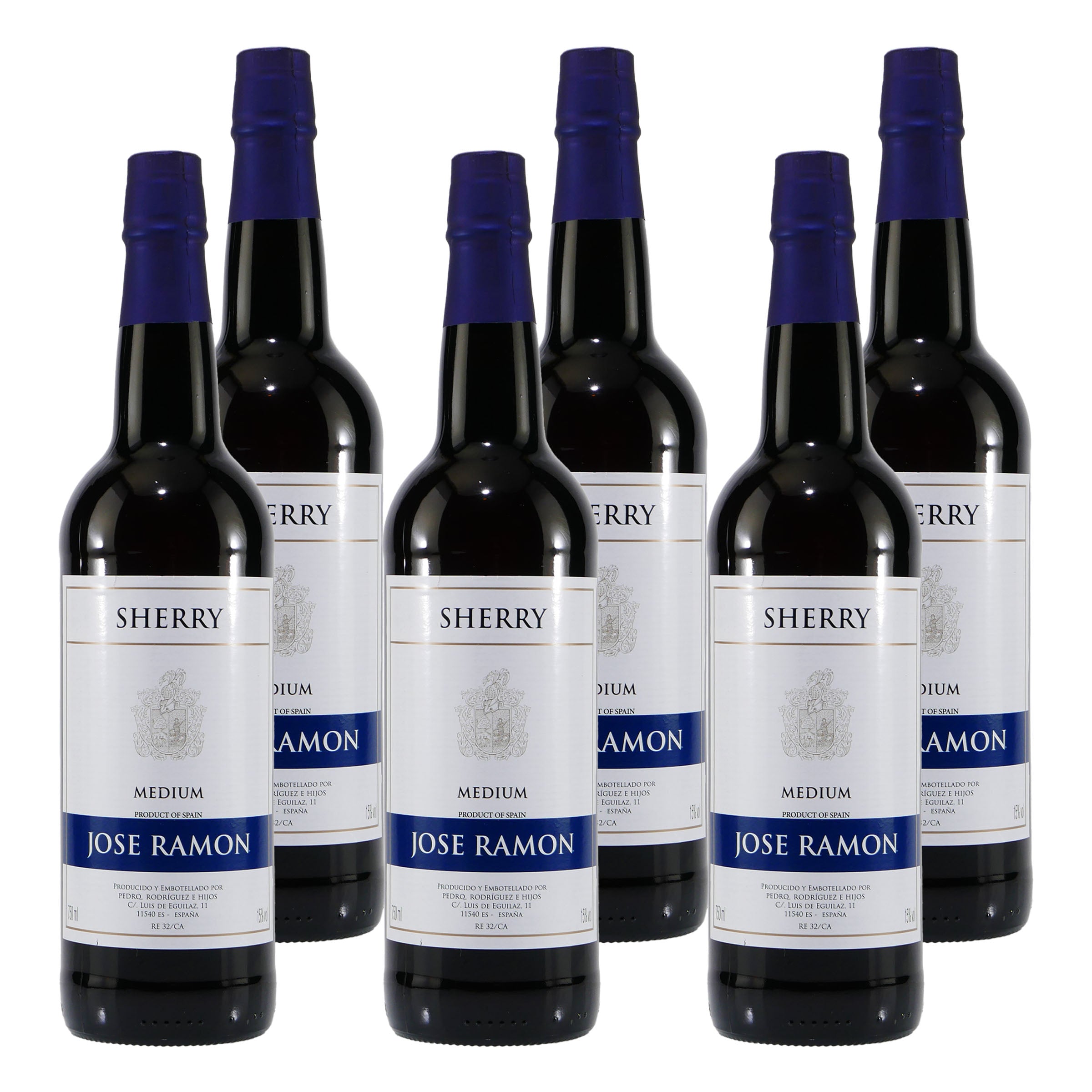 Jose Ramon Sherry Medium (6 x 0,75L)