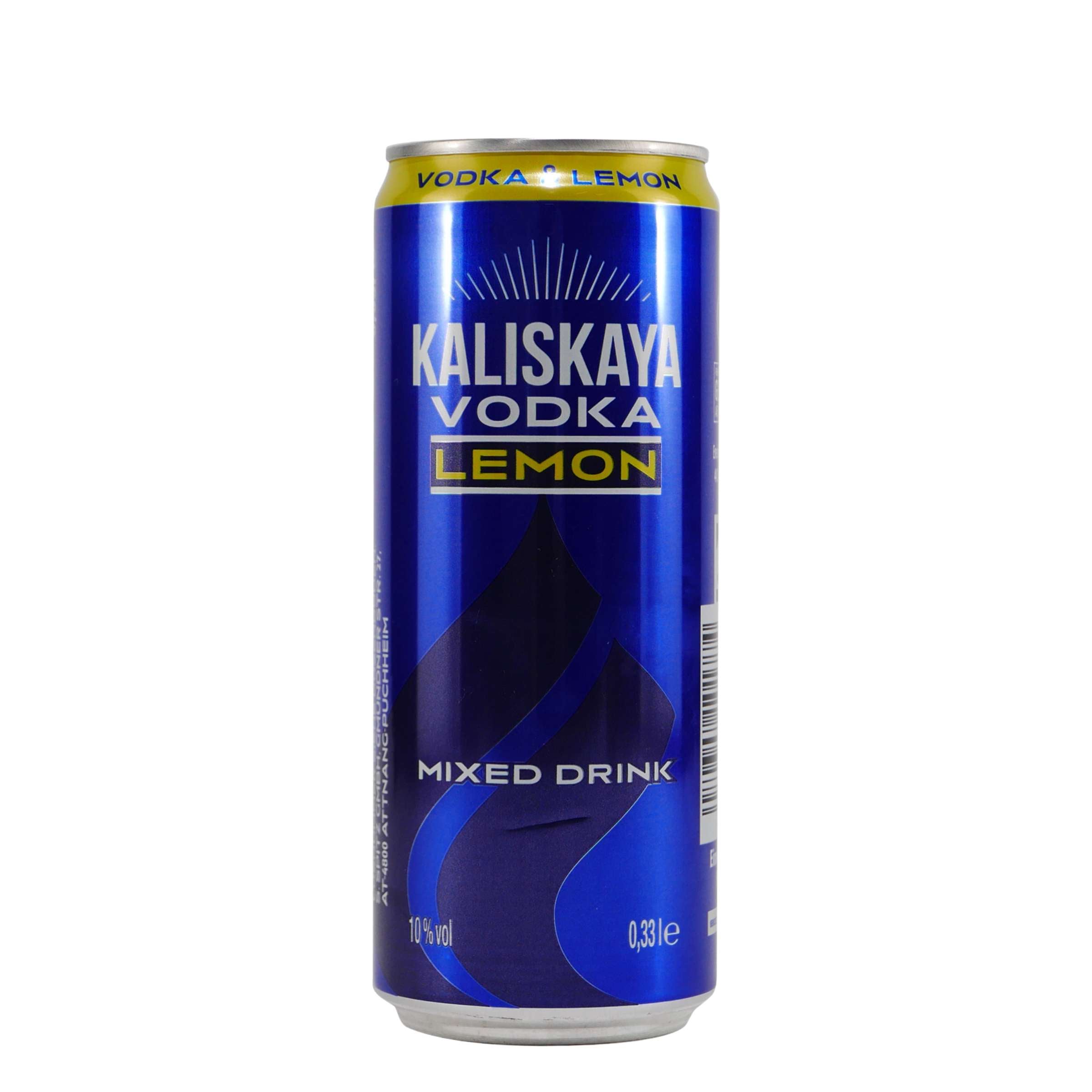 Kaliskaya Vodka & Lemon (12 x 0,33L) EINWEG