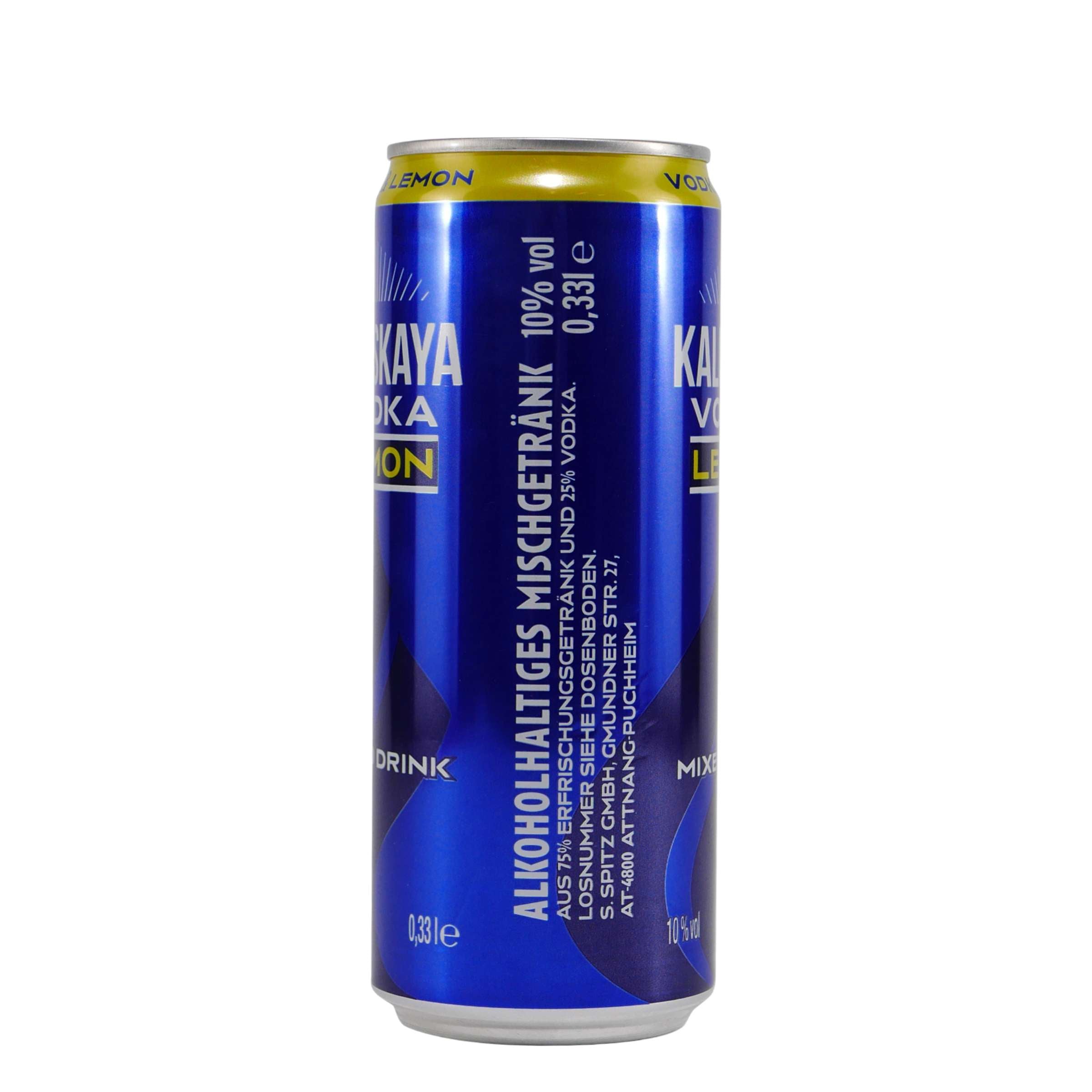Kaliskaya Vodka & Lemon (12 x 0,33L) EINWEG