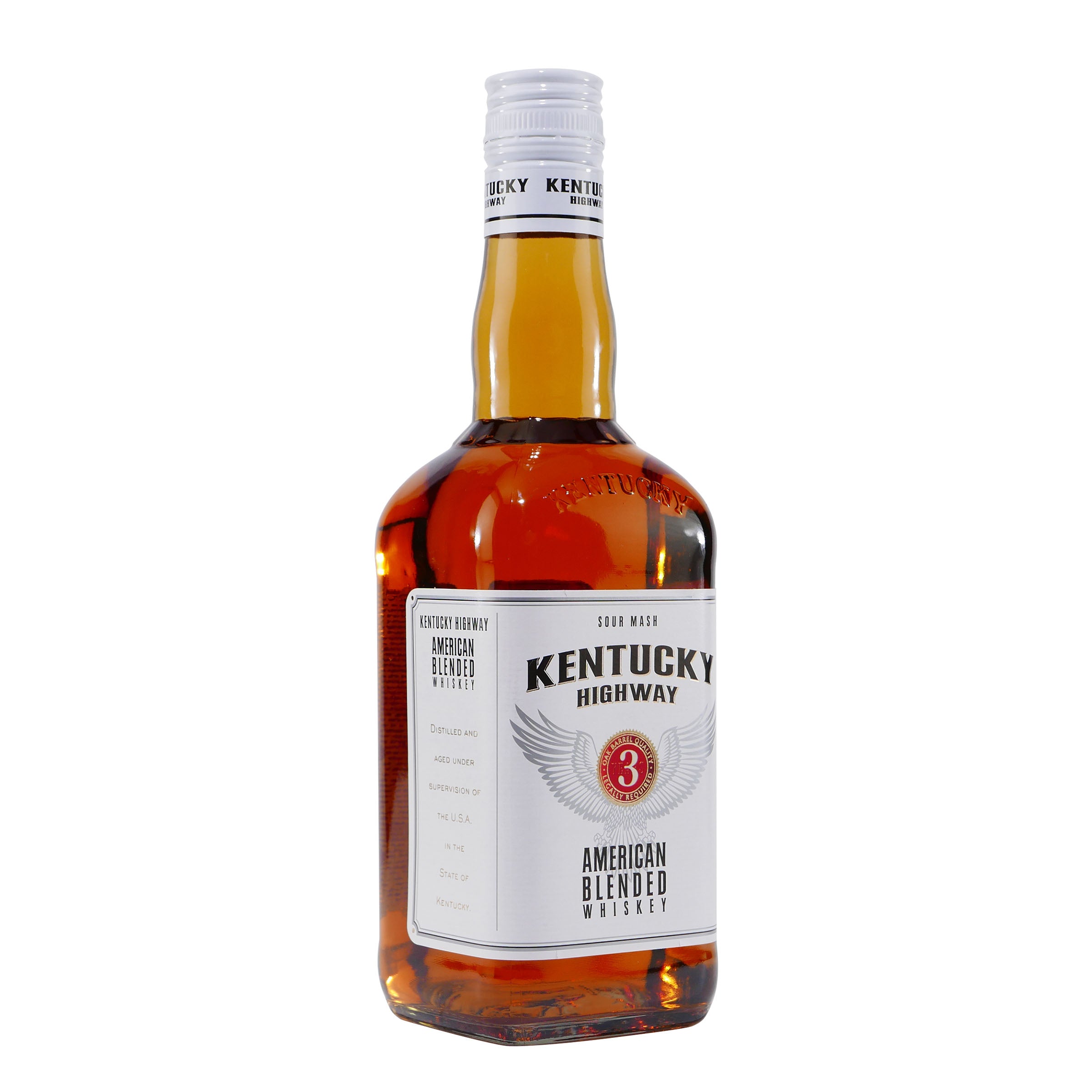 Kentucky Highway American Blended Whiskey mit Geschenk-HK