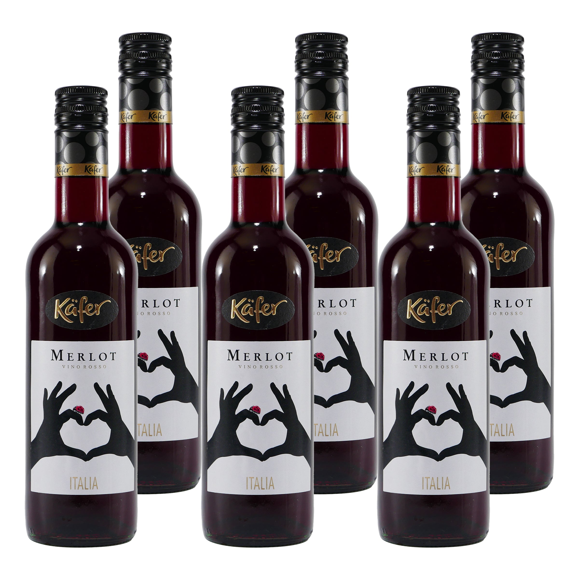 Käfer Merlot -trocken- (12 x 0,25L)