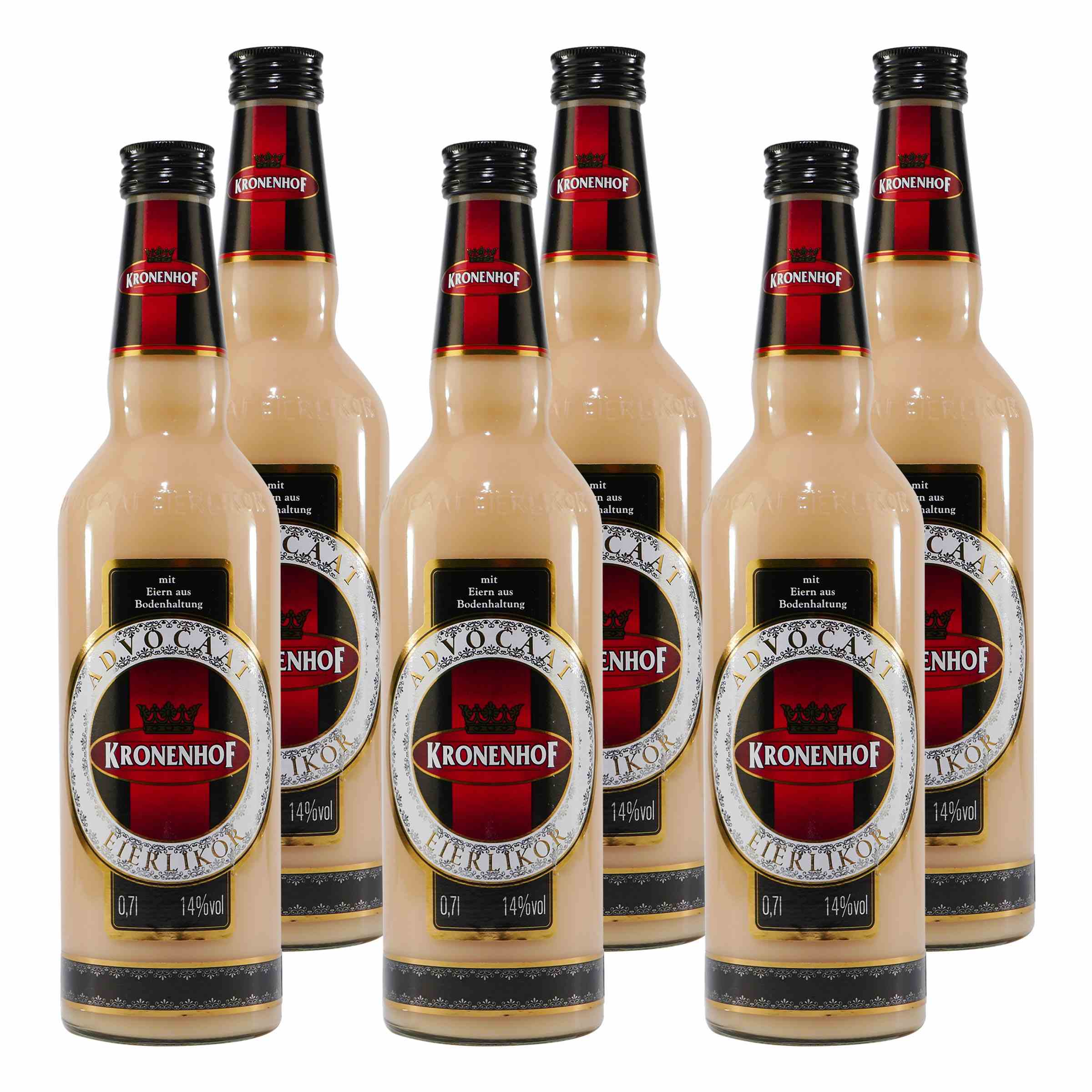 Kronenhof Advocaat Eierlikör (6 x 0,7L)