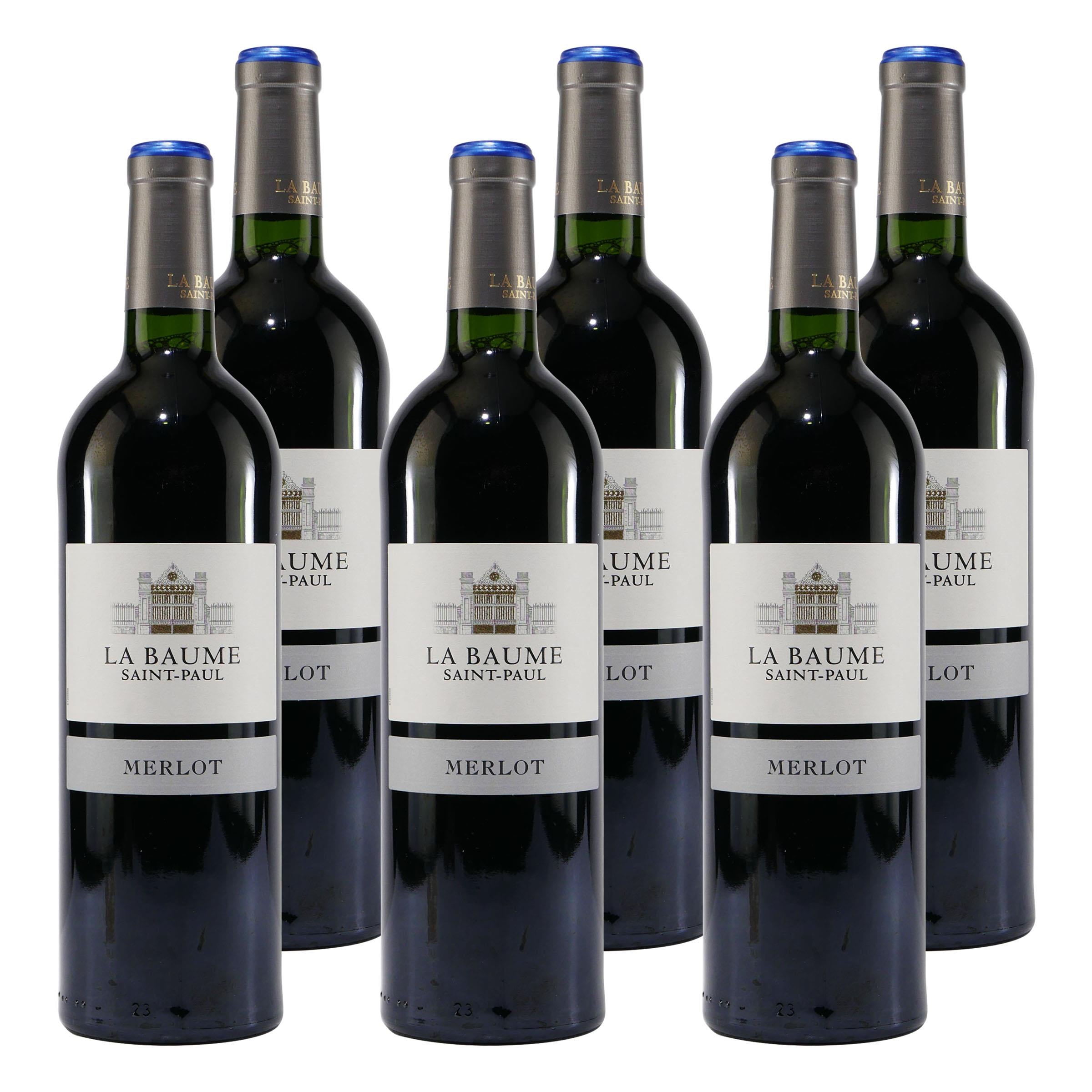 La Baume Saint-Paul Merlot IGP -trocken- (6 x 0,75)