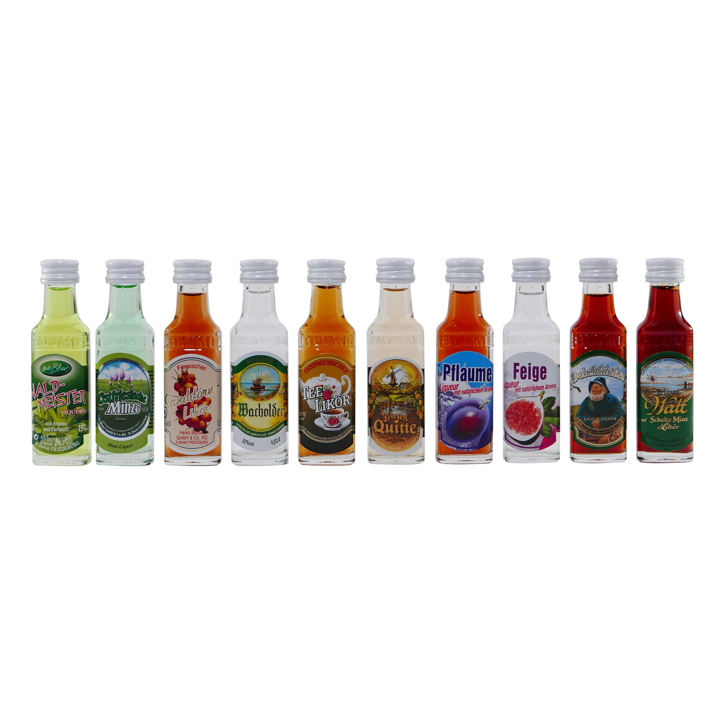 Blume Land & Lüftchen Likör-Set (10 x 0,02L)