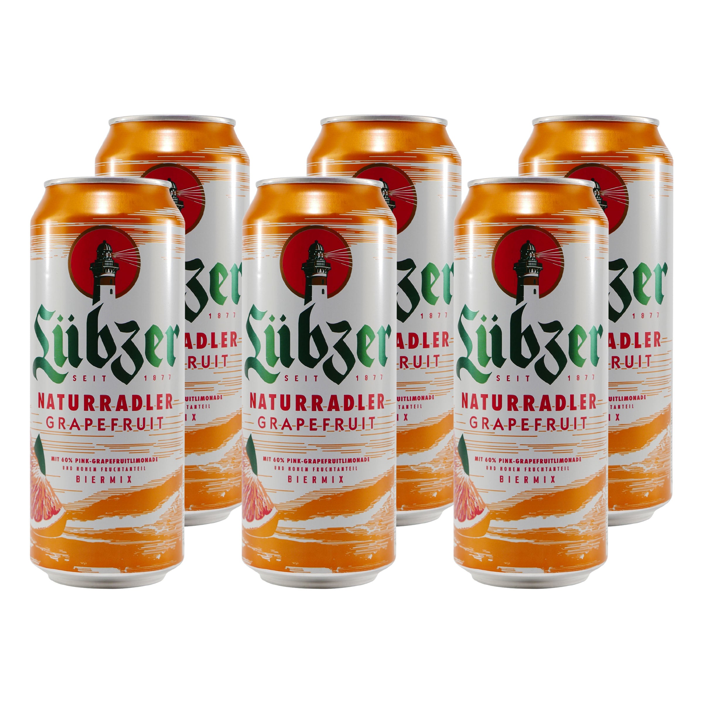 Lübzer Naturradler Grapefruit (24 x 0,5L)